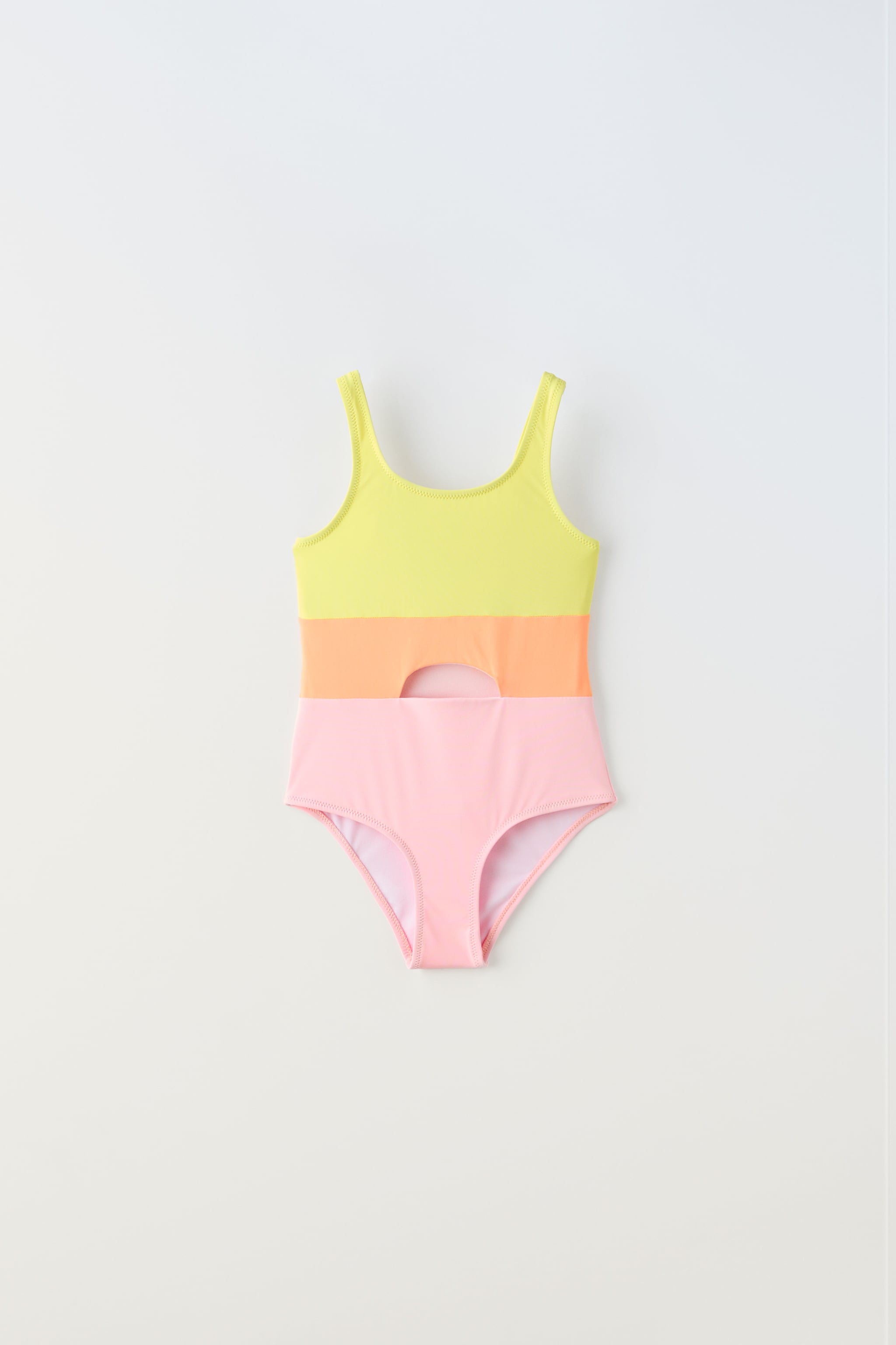 6-14 YEARS/ COLORBLOCK SWIMSUIT