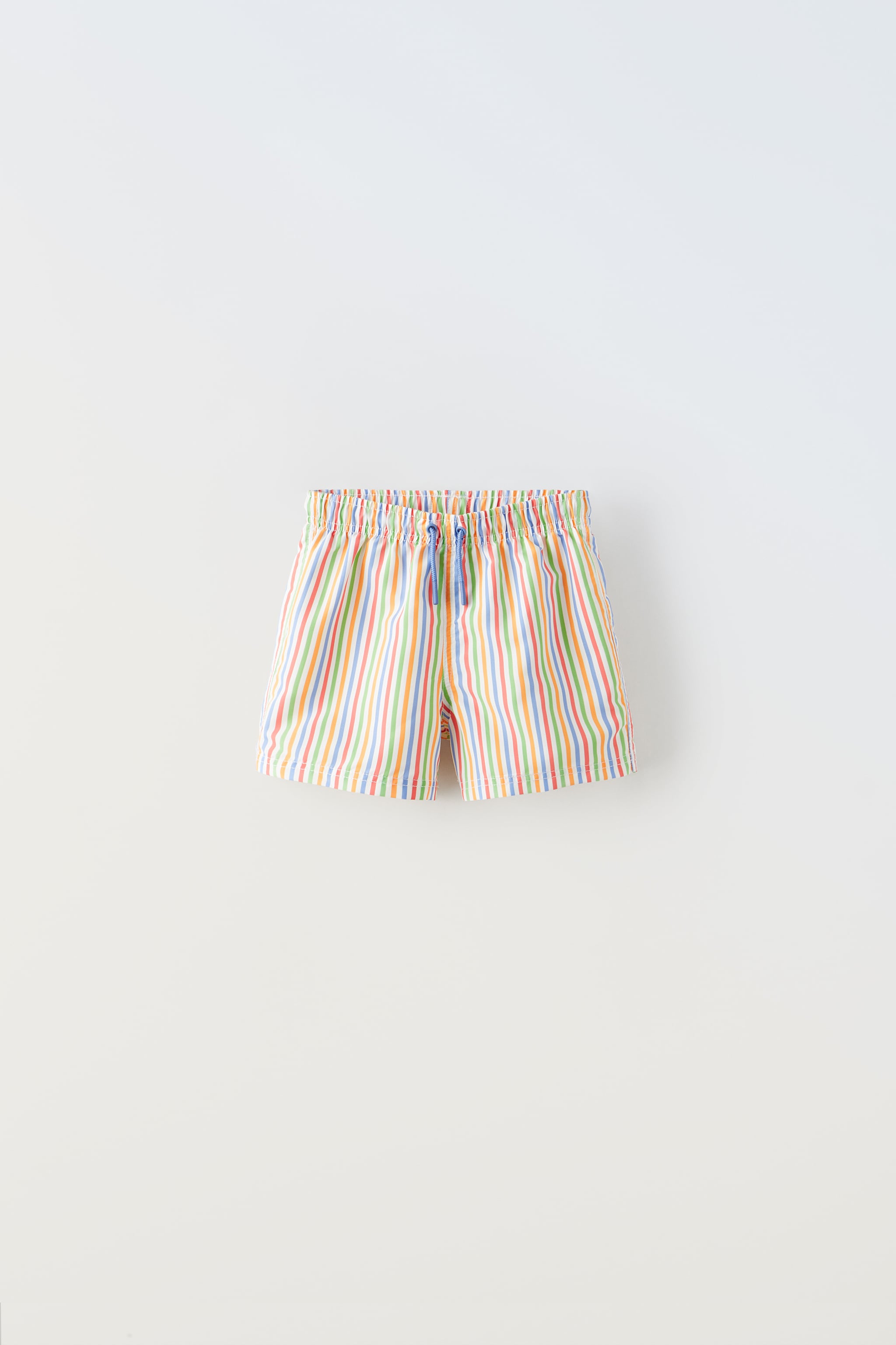 6-14 YEARS/ STRIPED SWIMSUIT