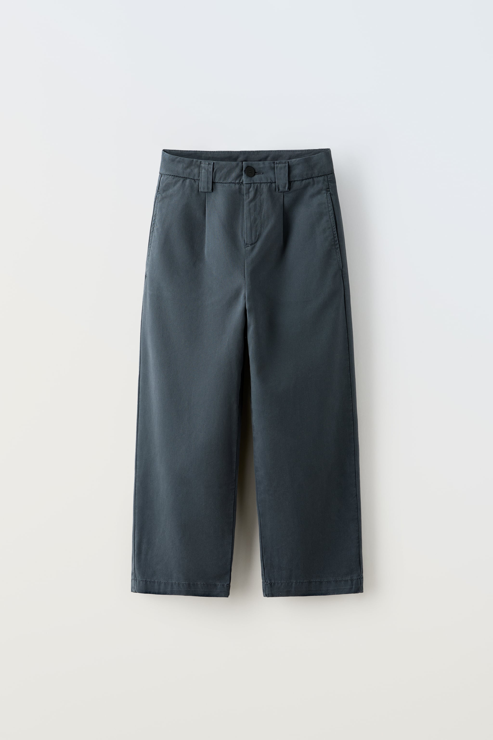 TRUE NEUTRALS PLEATED TAPERED PANTS