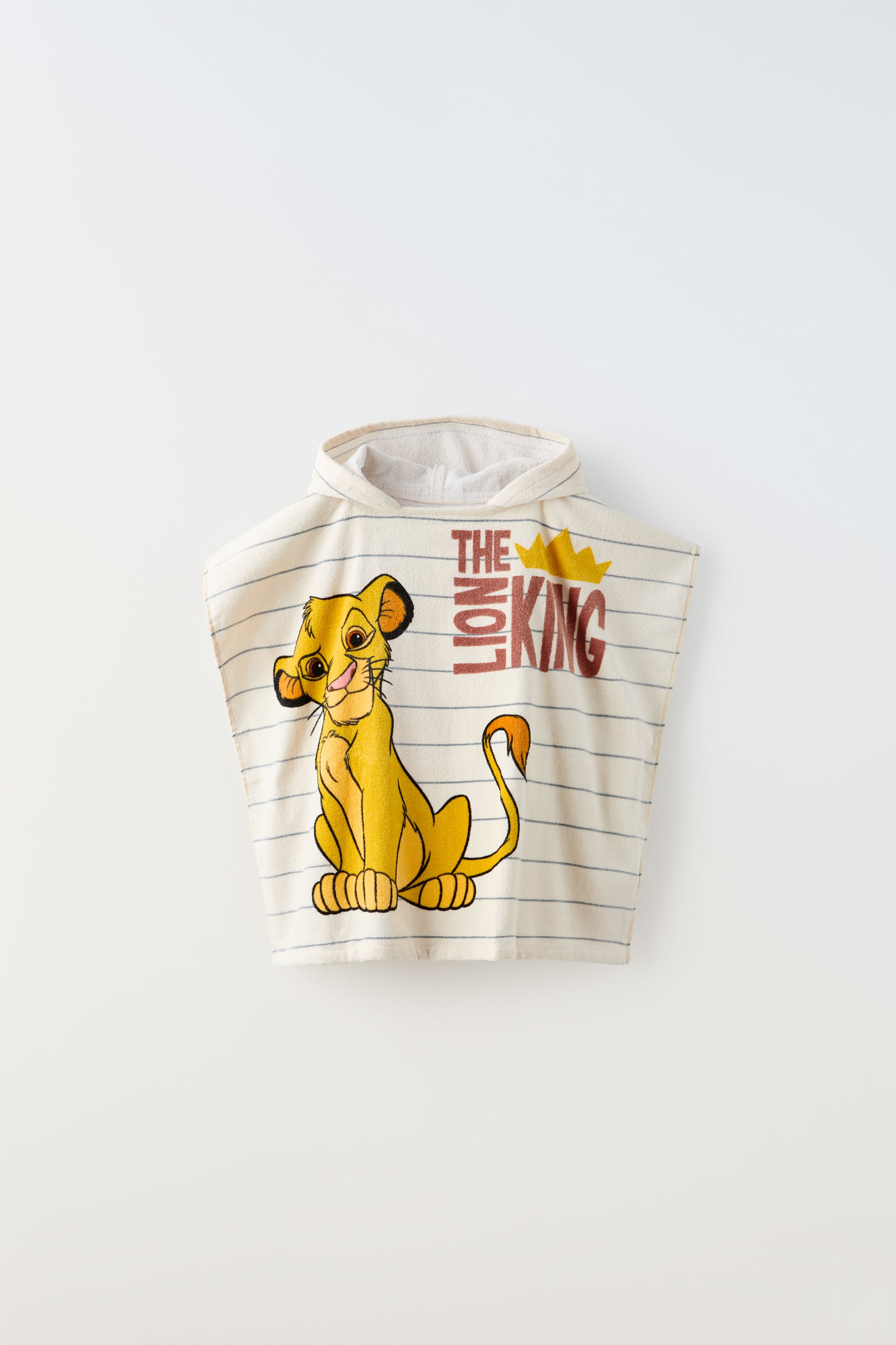 4-5 YEARS/ THE LION KING © DISNEY TERRYCLOTH PONCHO