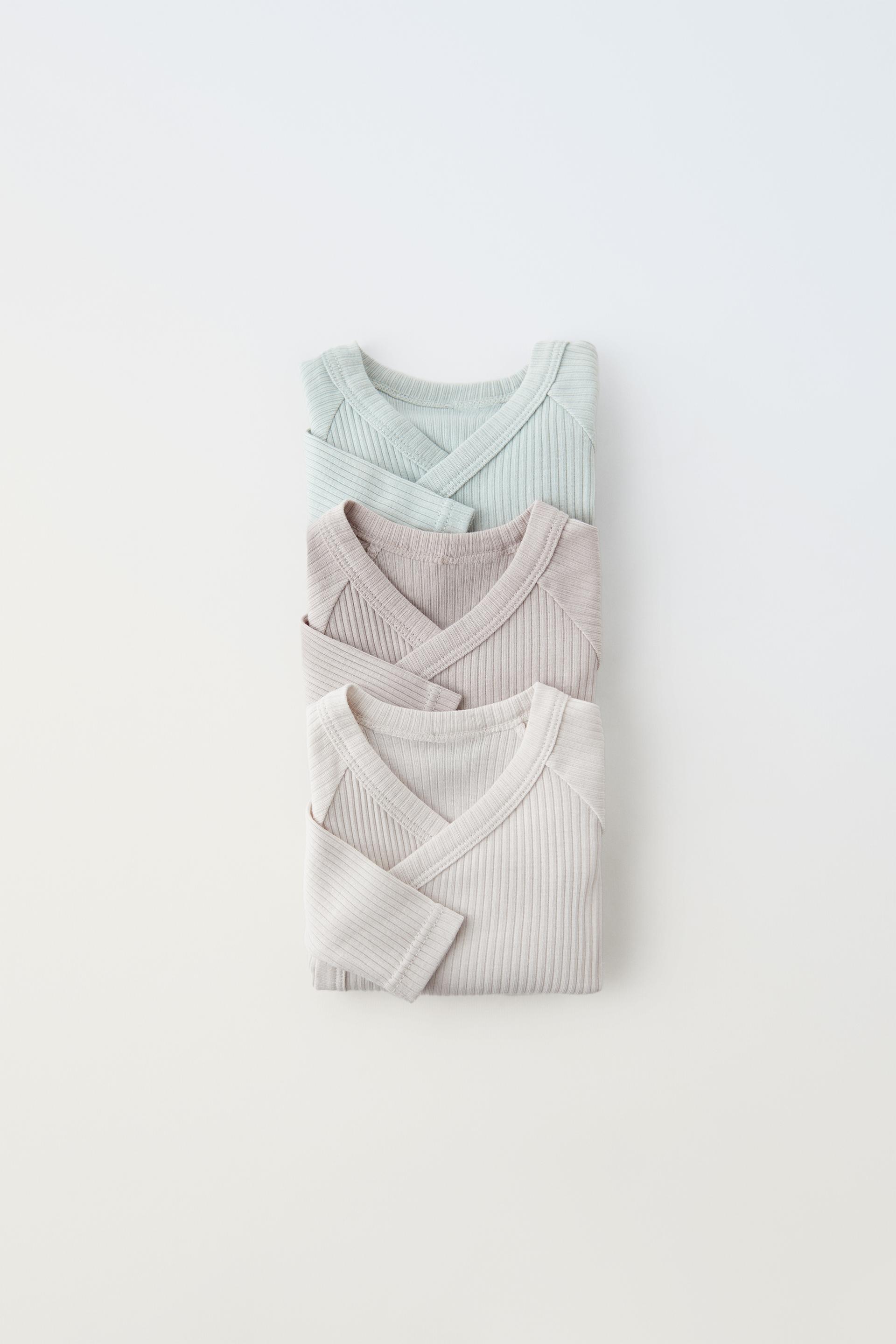 OD 0 DO 6 MJESECI KOMPLET OD 3 PARA REBRASTIH KIMONO BODIJA Trans od-0-do-6-mjeseci-komplet-od-3-para-rebrastih-kimono-bodija-trans