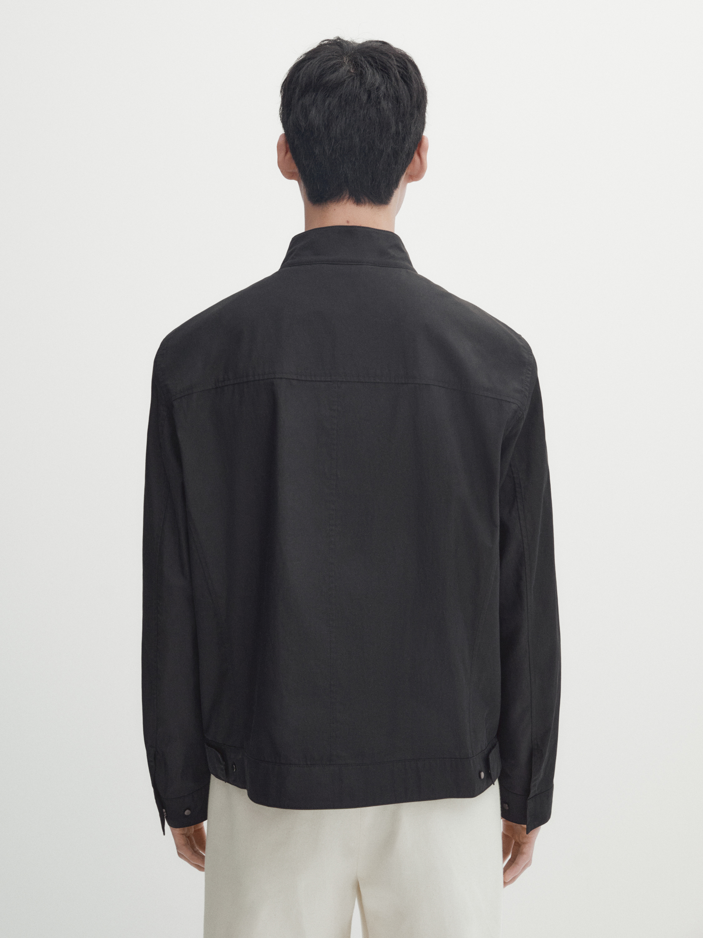 Jacket with chest pockets
