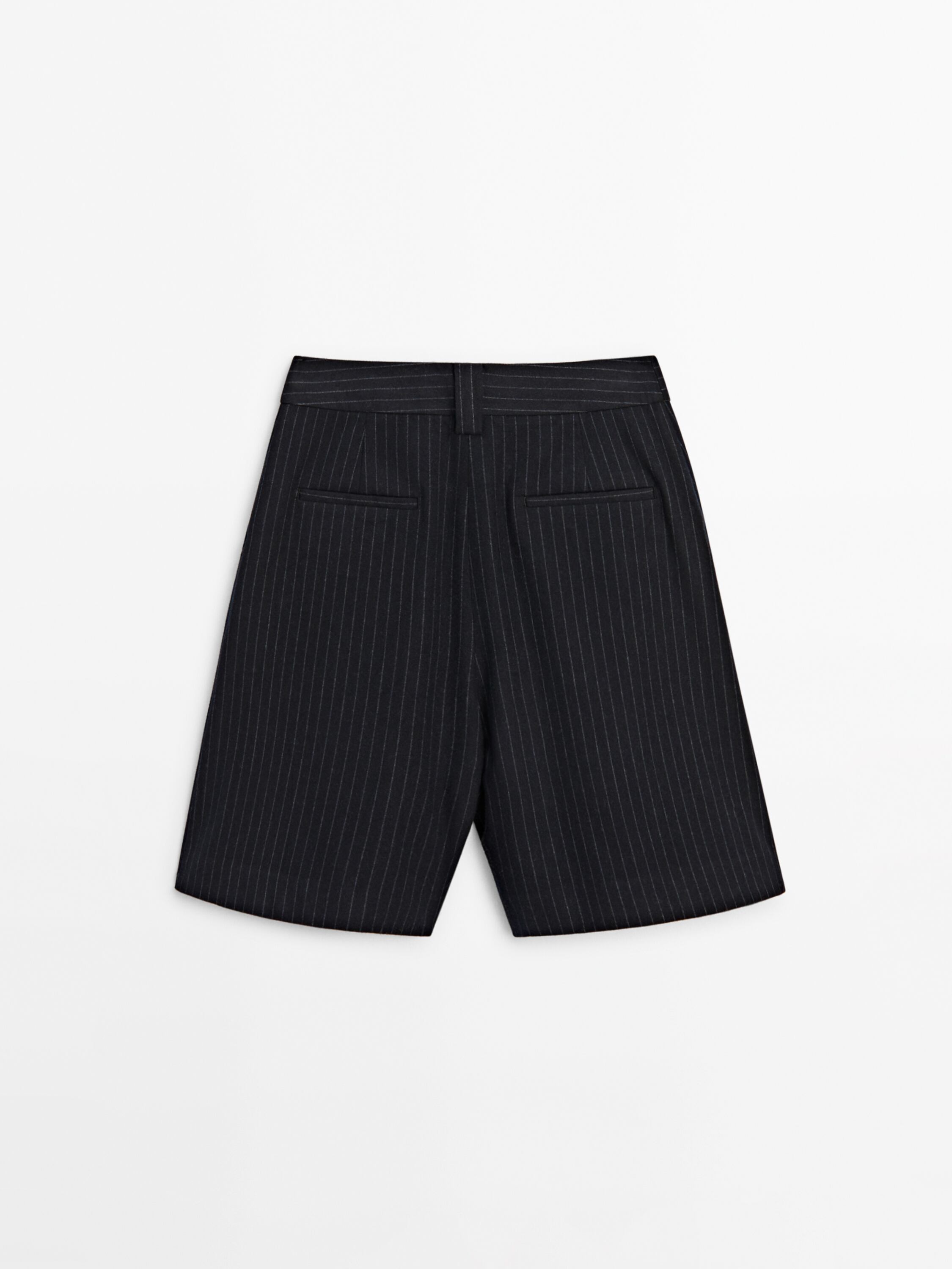 Pinstriped Bermuda shorts - Studio