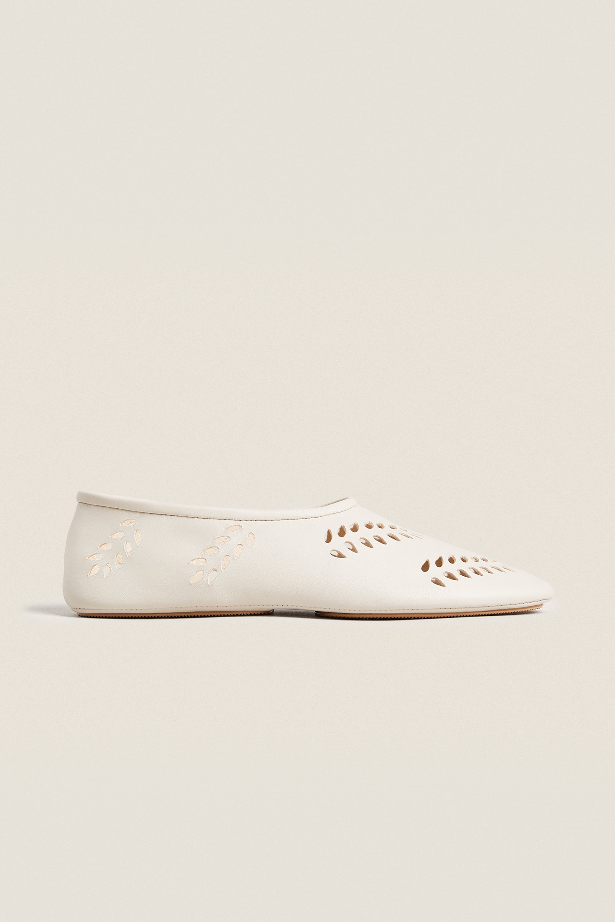 SPRIG LEATHER BALLET FLATS - EDITIONS