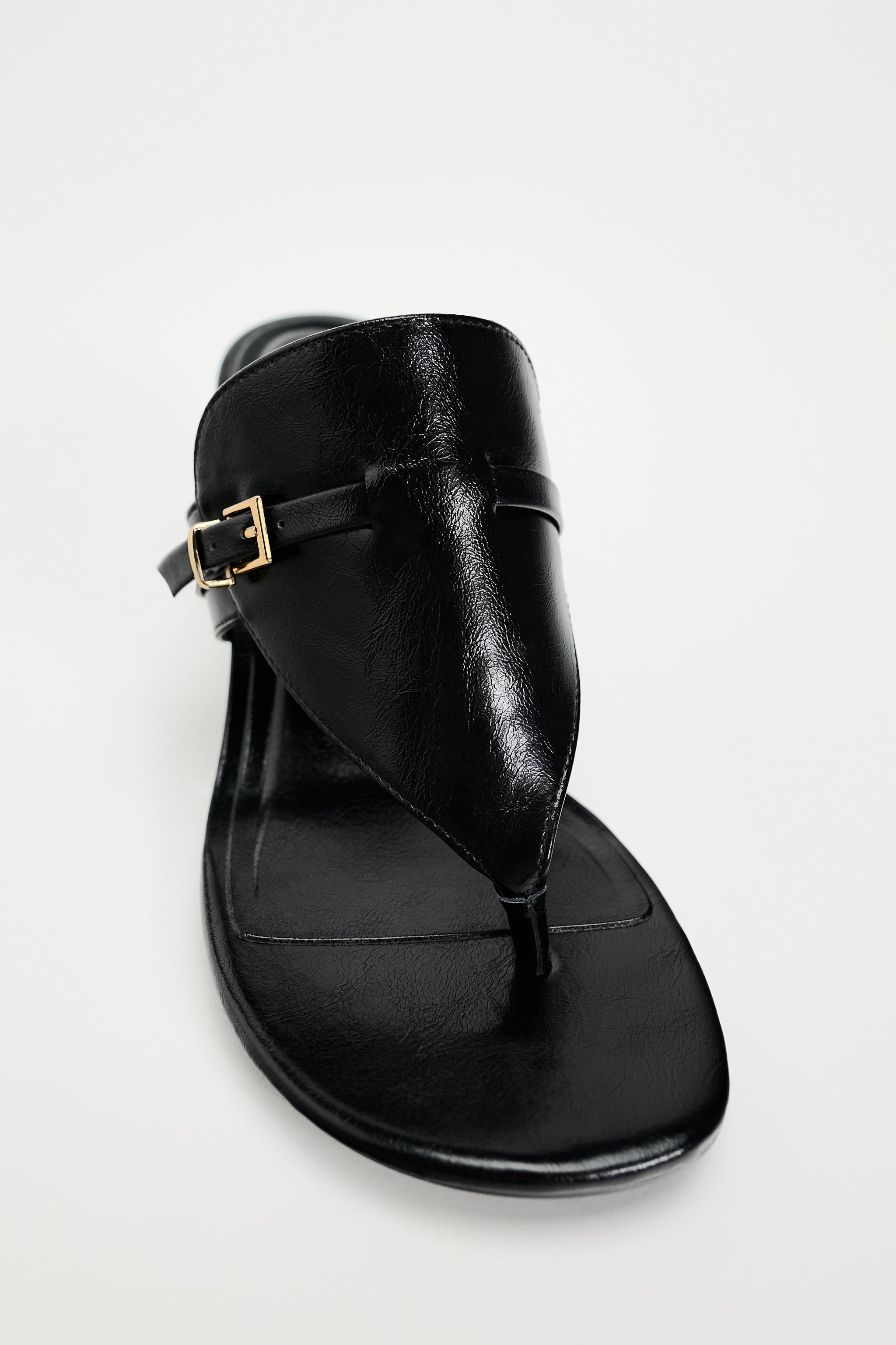 HEELED SANDALS WITH BUCKLE