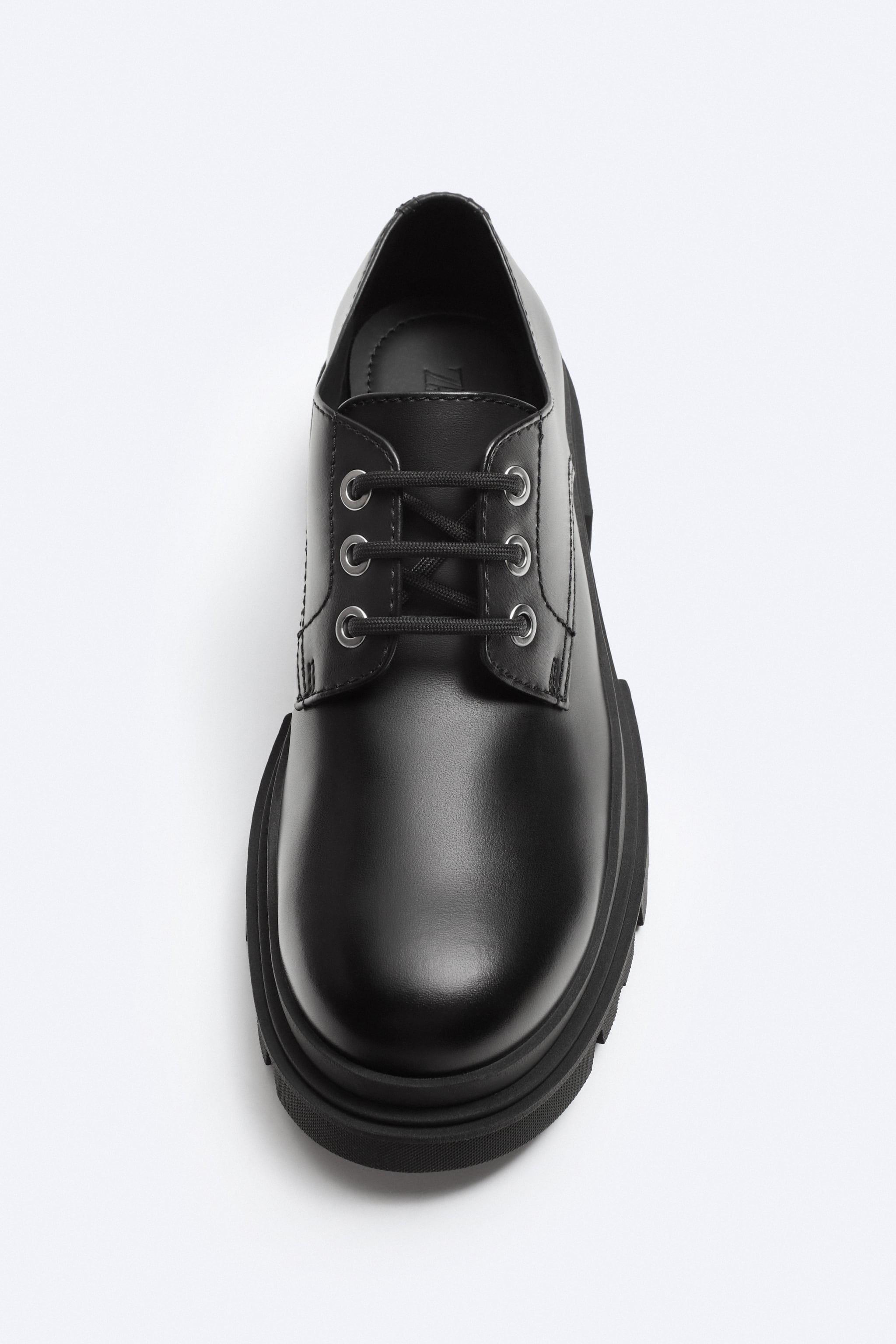 CHUNKY SOLE DERBY SHOES