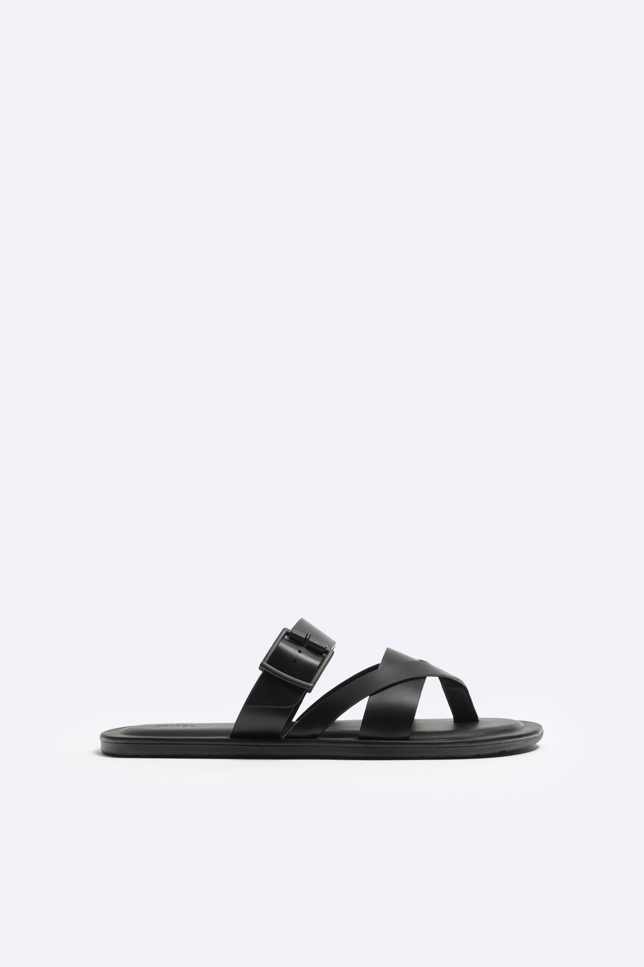 BUCKLED STRAP SANDALS