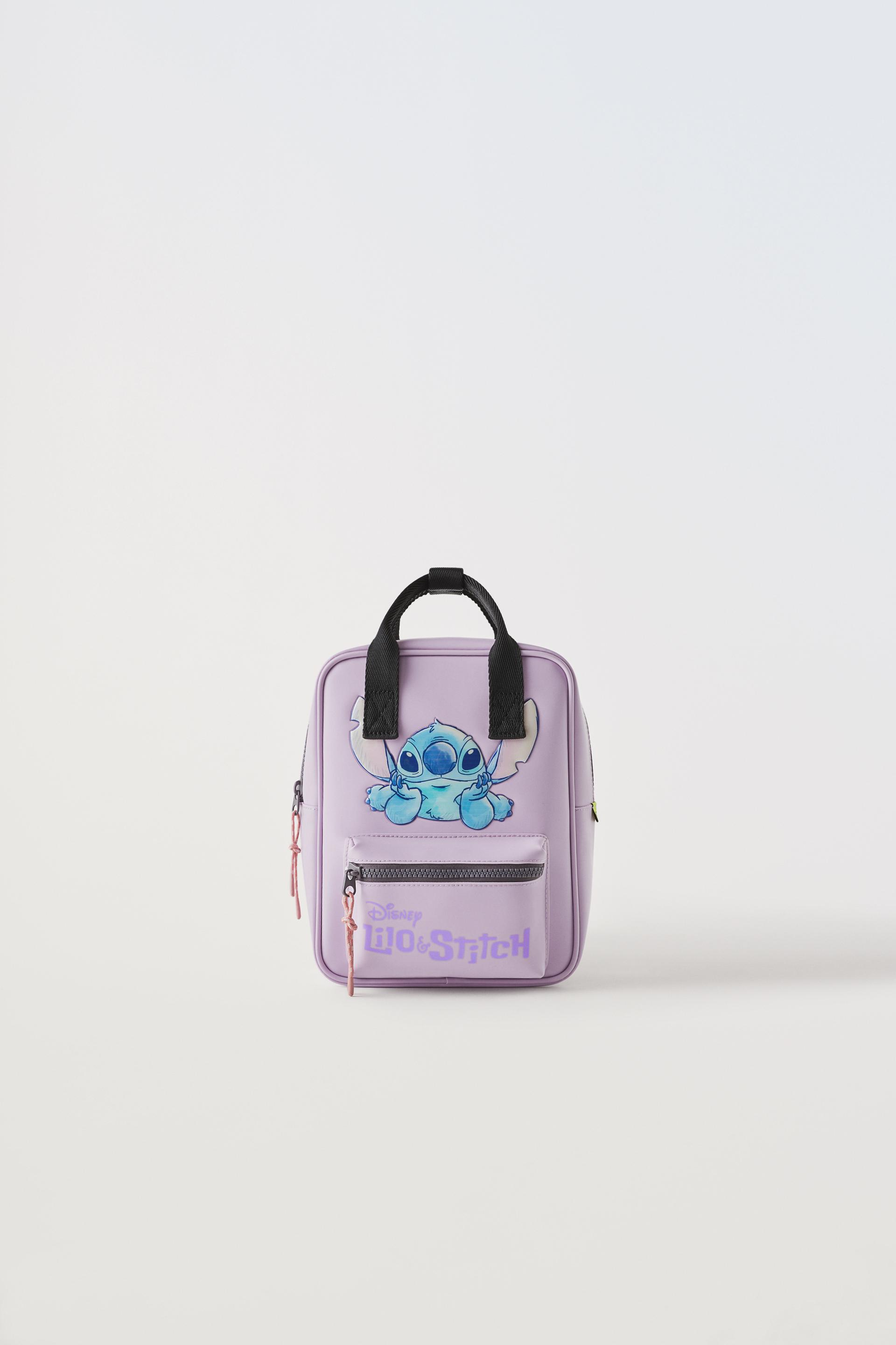 LILO & STITCH © DISNEY RUBBERIZED BACKPACK Lilac ZARA United States