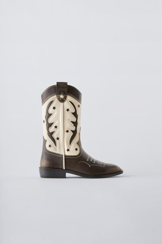 western boots zara