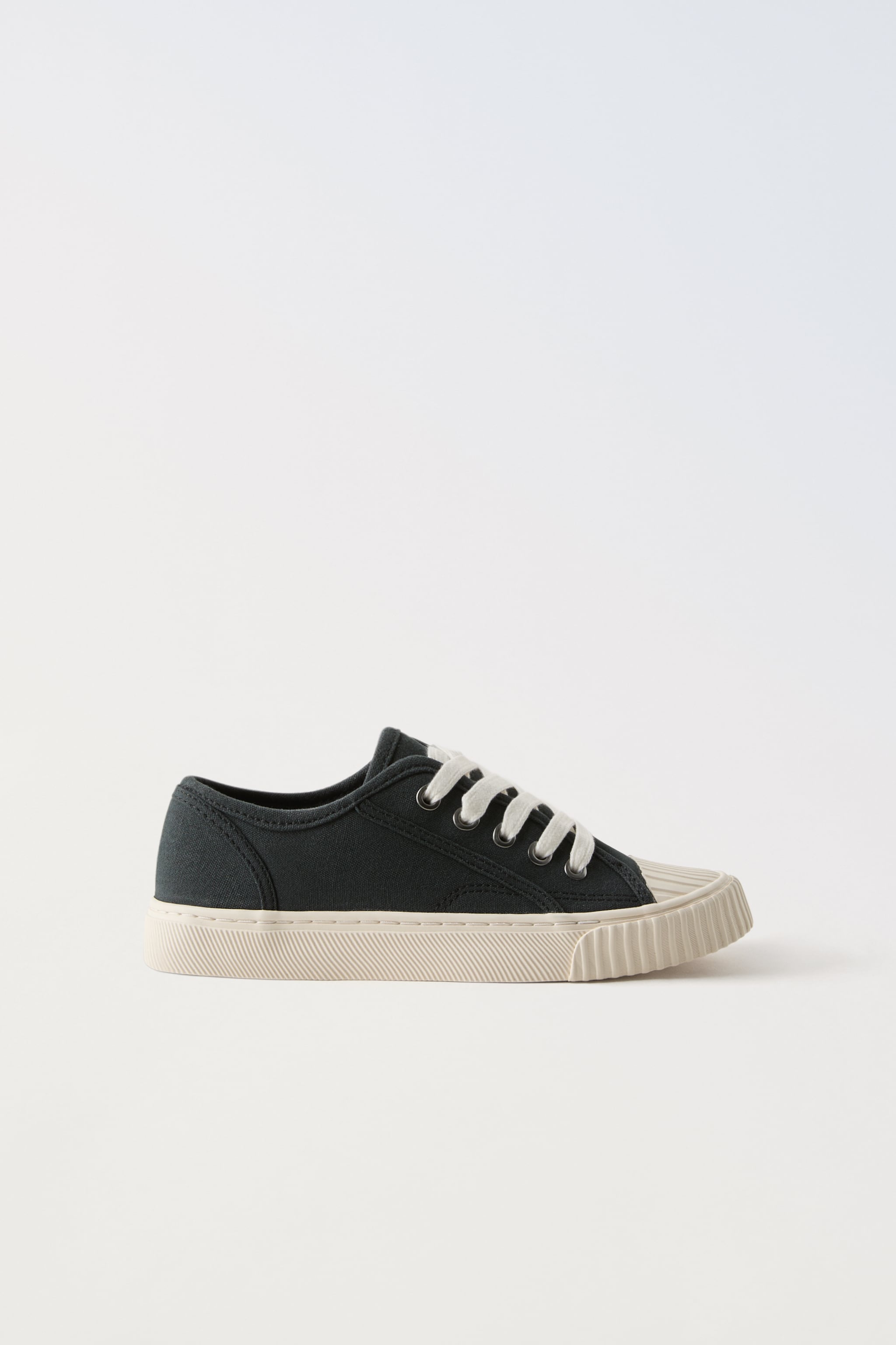 WASHED COTTON SNEAKERS
