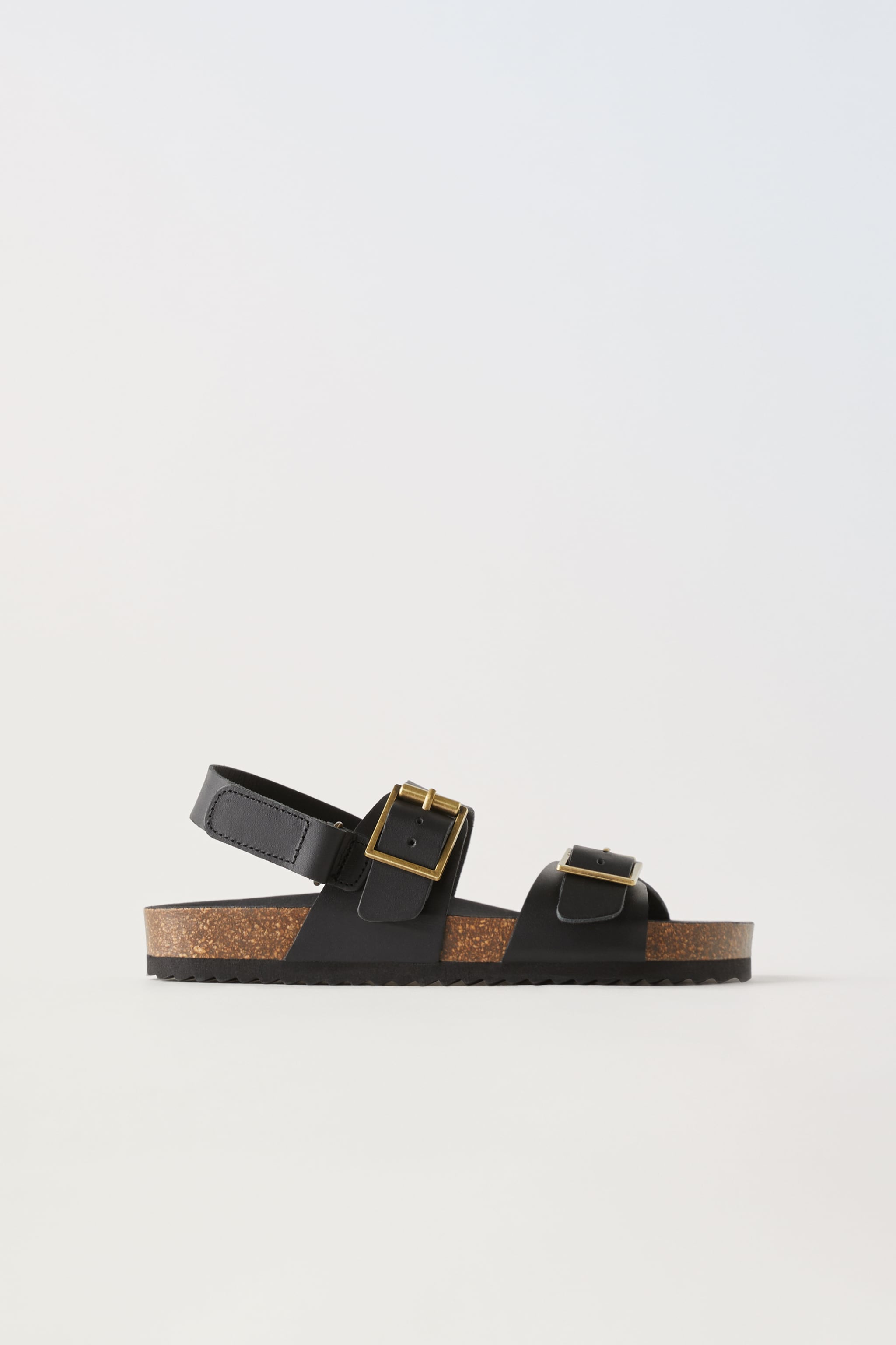 LEATHER SANDALS WITH BUCKLES