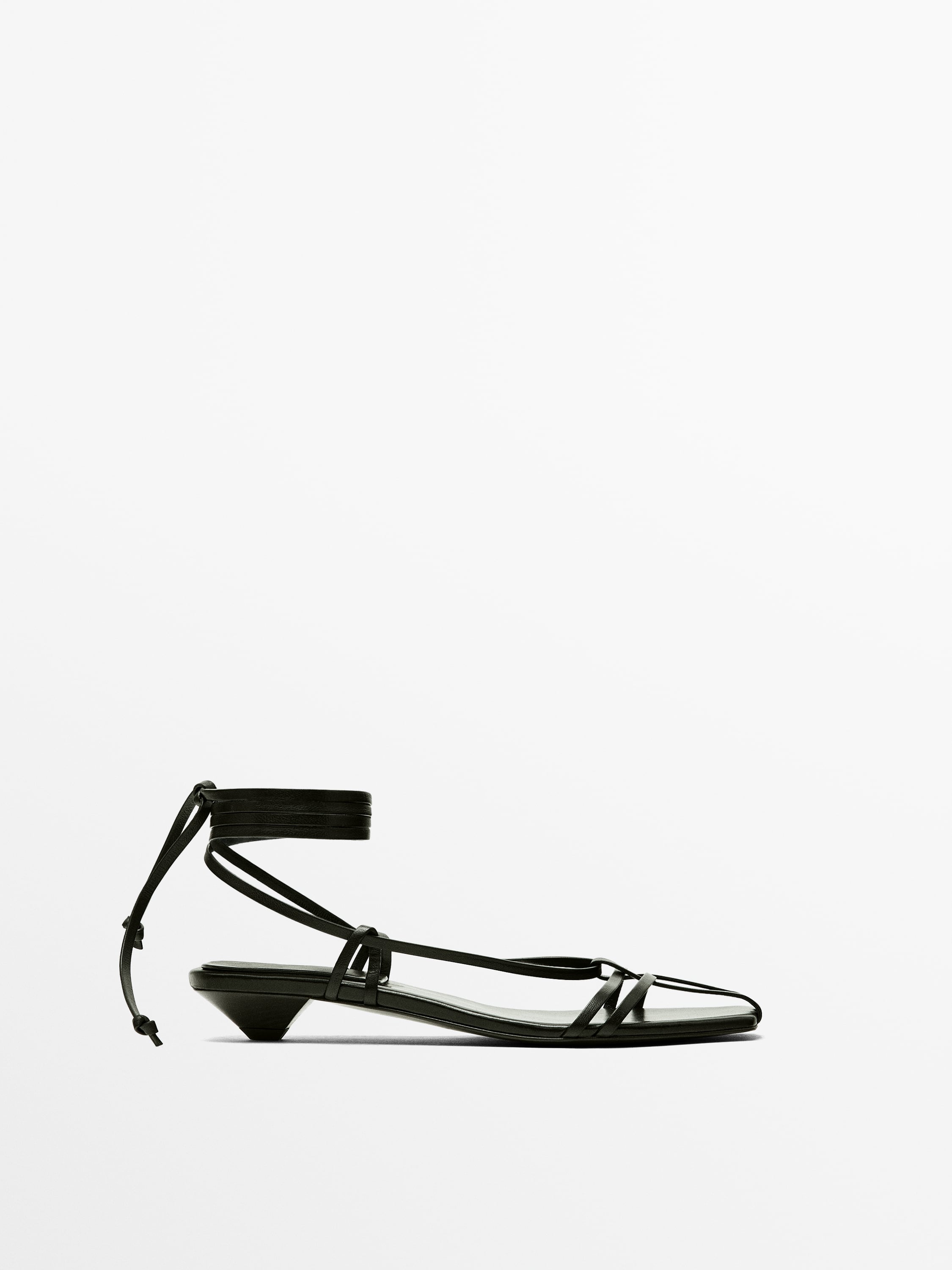 Multi-strap heeled sandals