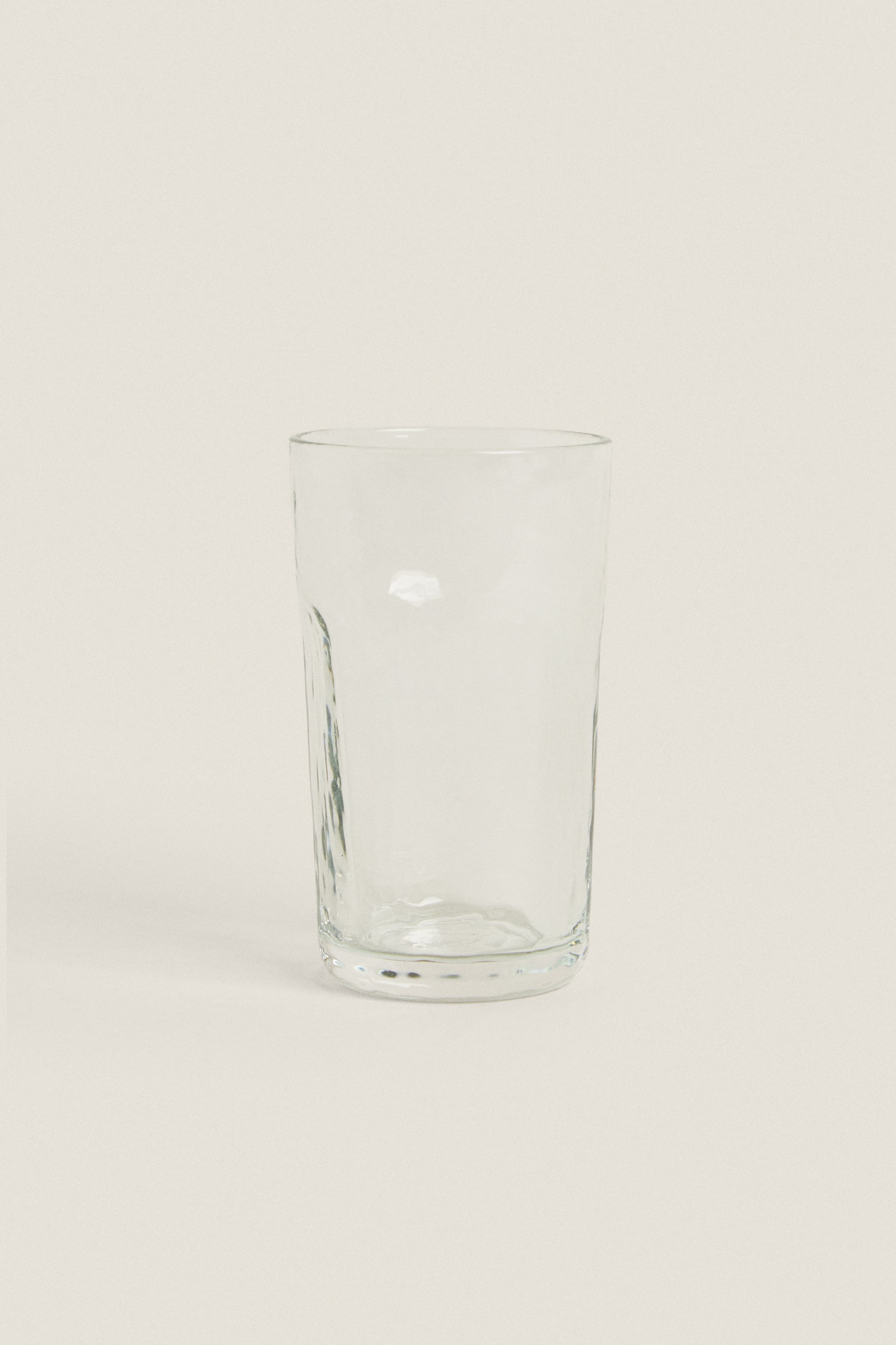 HAMMERED GLASS TUMBLER