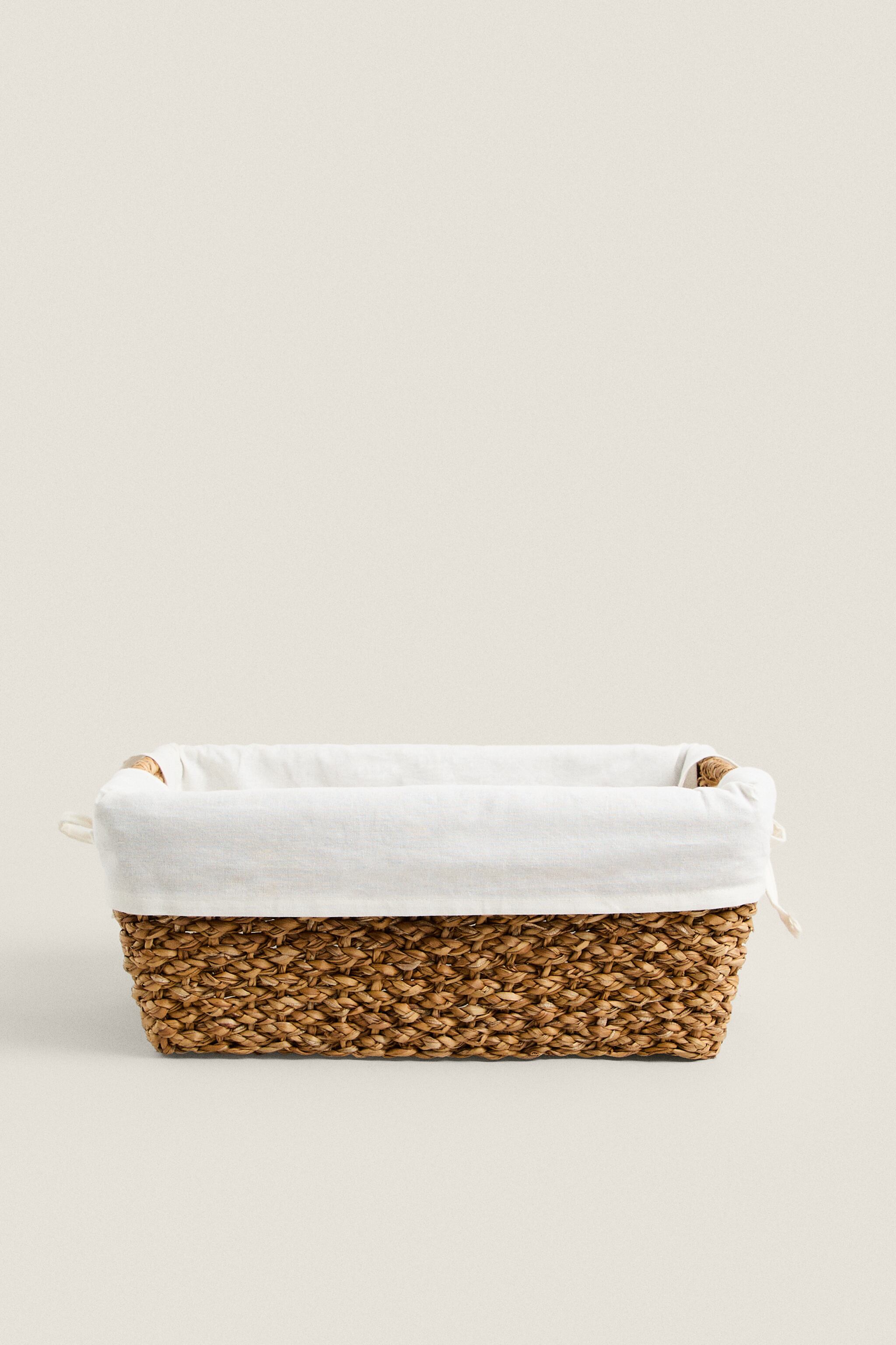 FABRIC-LINED BASKET