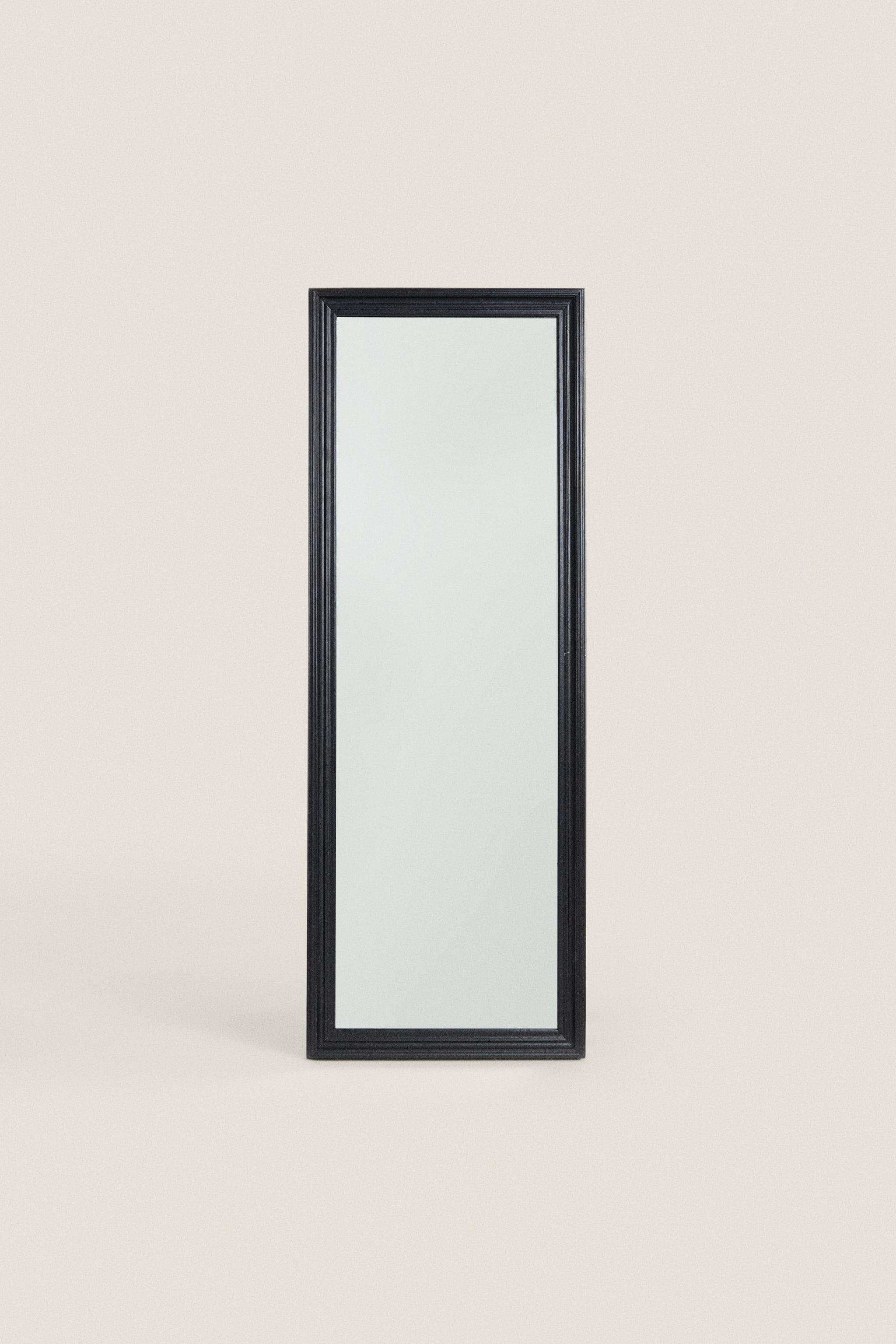 LONG WALL MIRROR WITH BEVELED FRAME