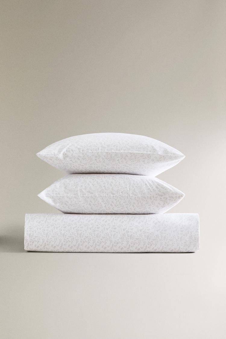 LEAF PRINT DUVET COVER