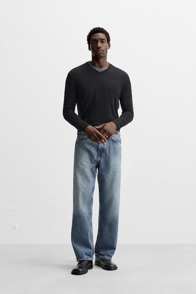 RELAXED STRAIGHT FIT JEANS