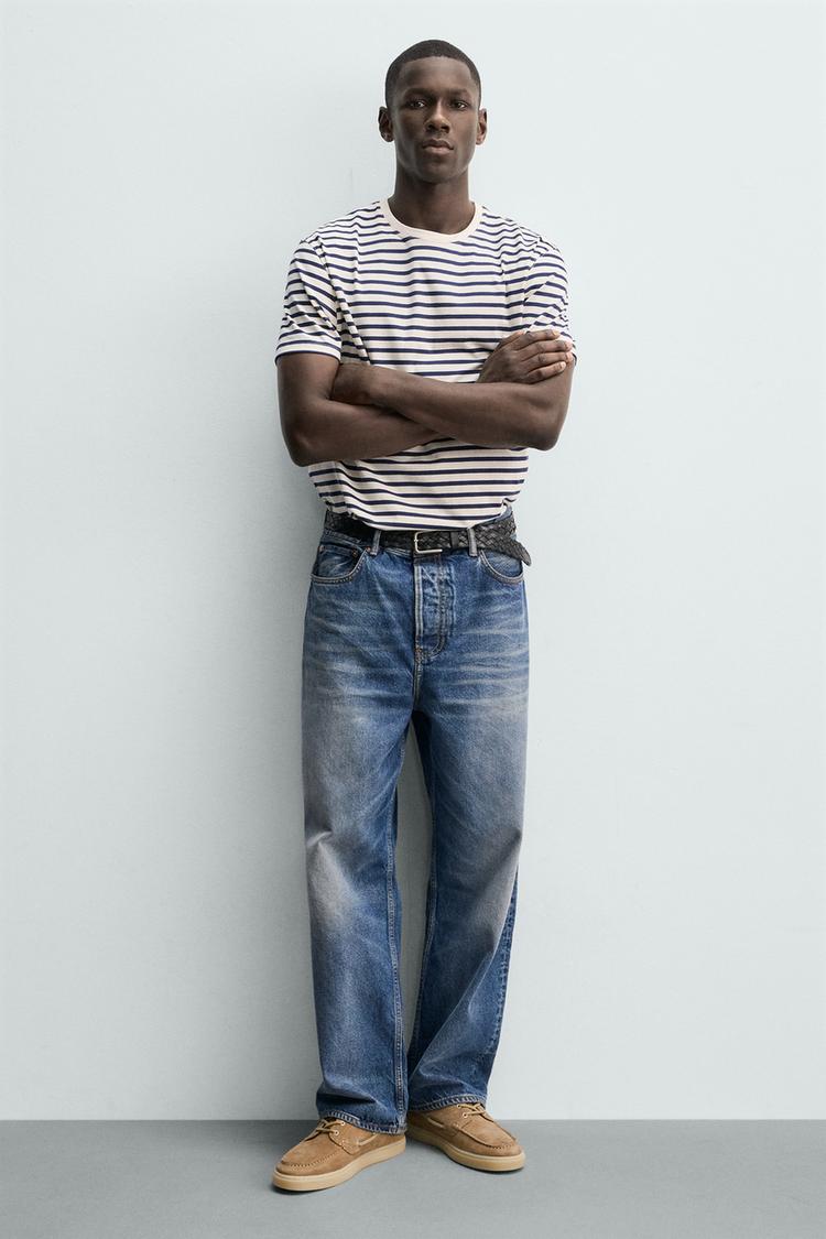 LEATHER BOAT SHOES - Zara product image