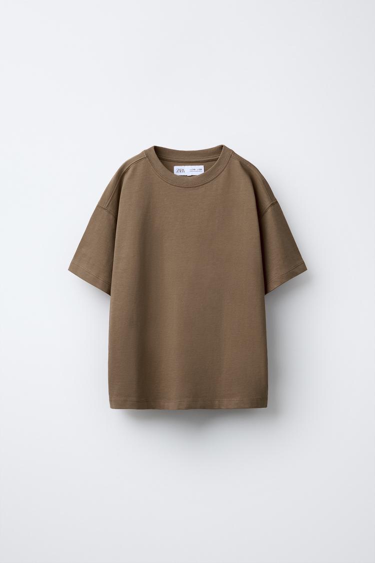 BASIC PLAIN T-SHIRT - Zara product image