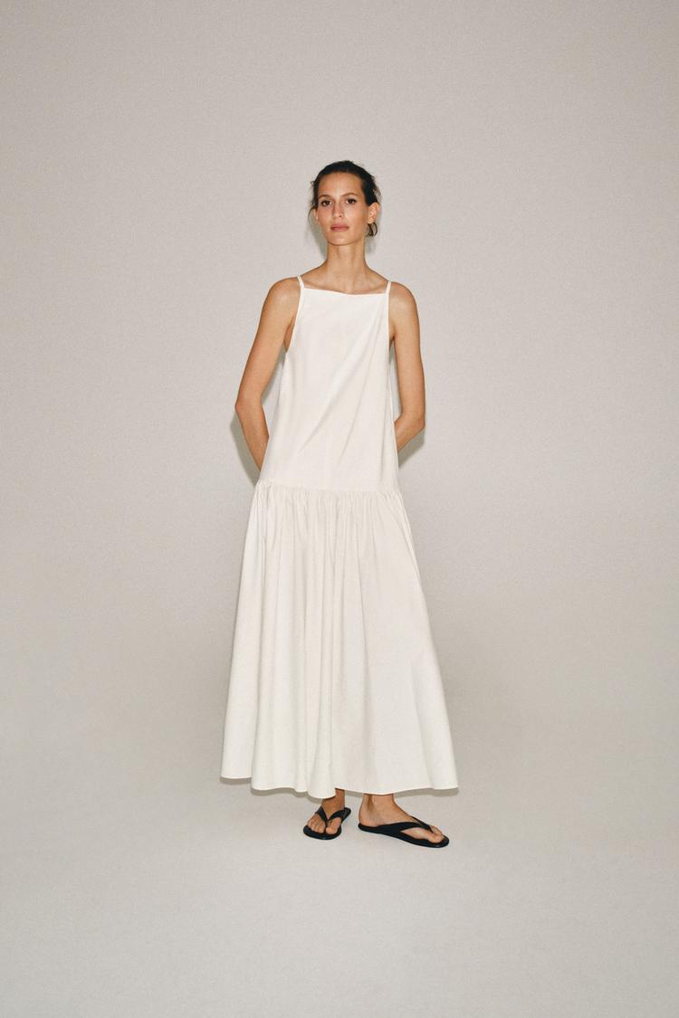 ZW COLLECTION PLEATED DRESS - Zara product image