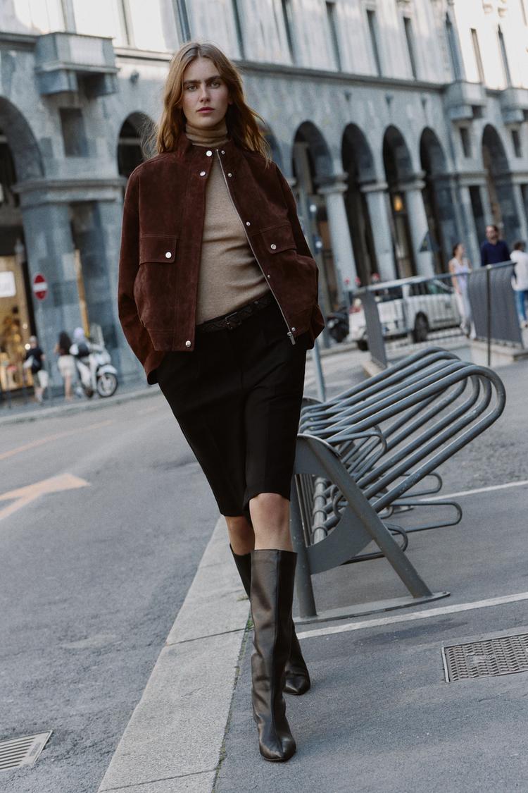 LONG SHORTS WITH BELT - Zara product image