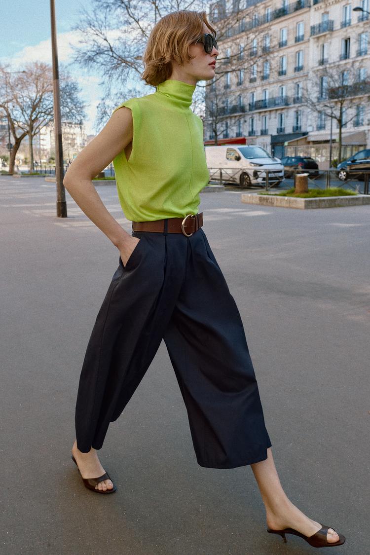 BELTED CULOTTES - Zara product image