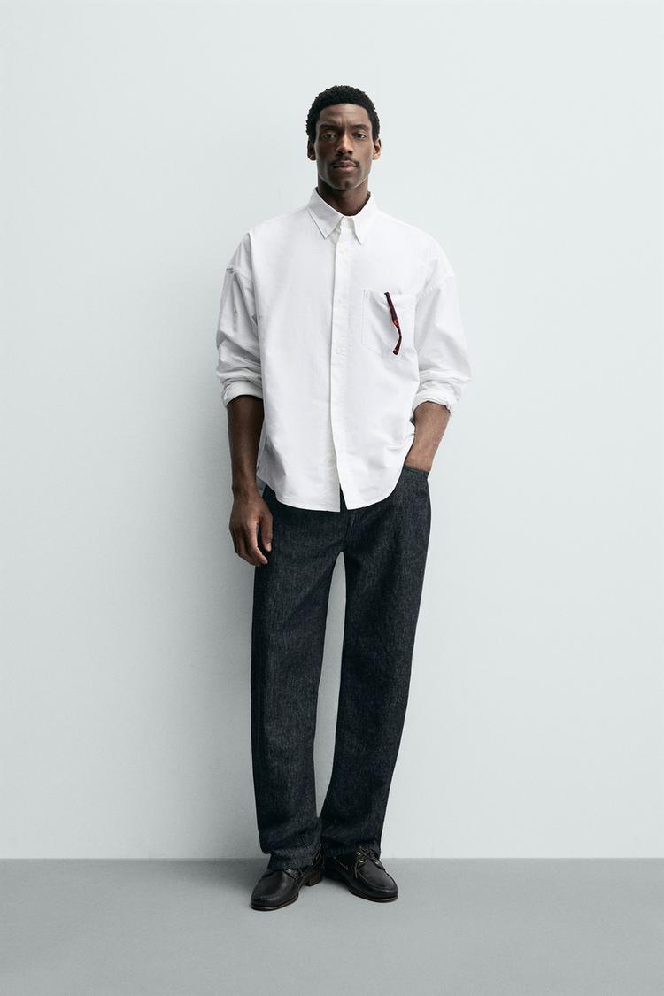 OVERSIZED FIT OXFORD SHIRT - Zara product image