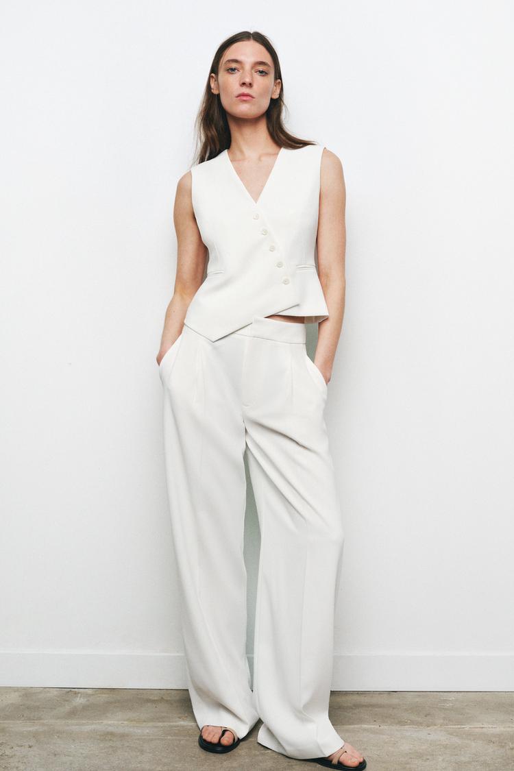 ZW COLLECTION ASYMMETRIC WAISTCOAT