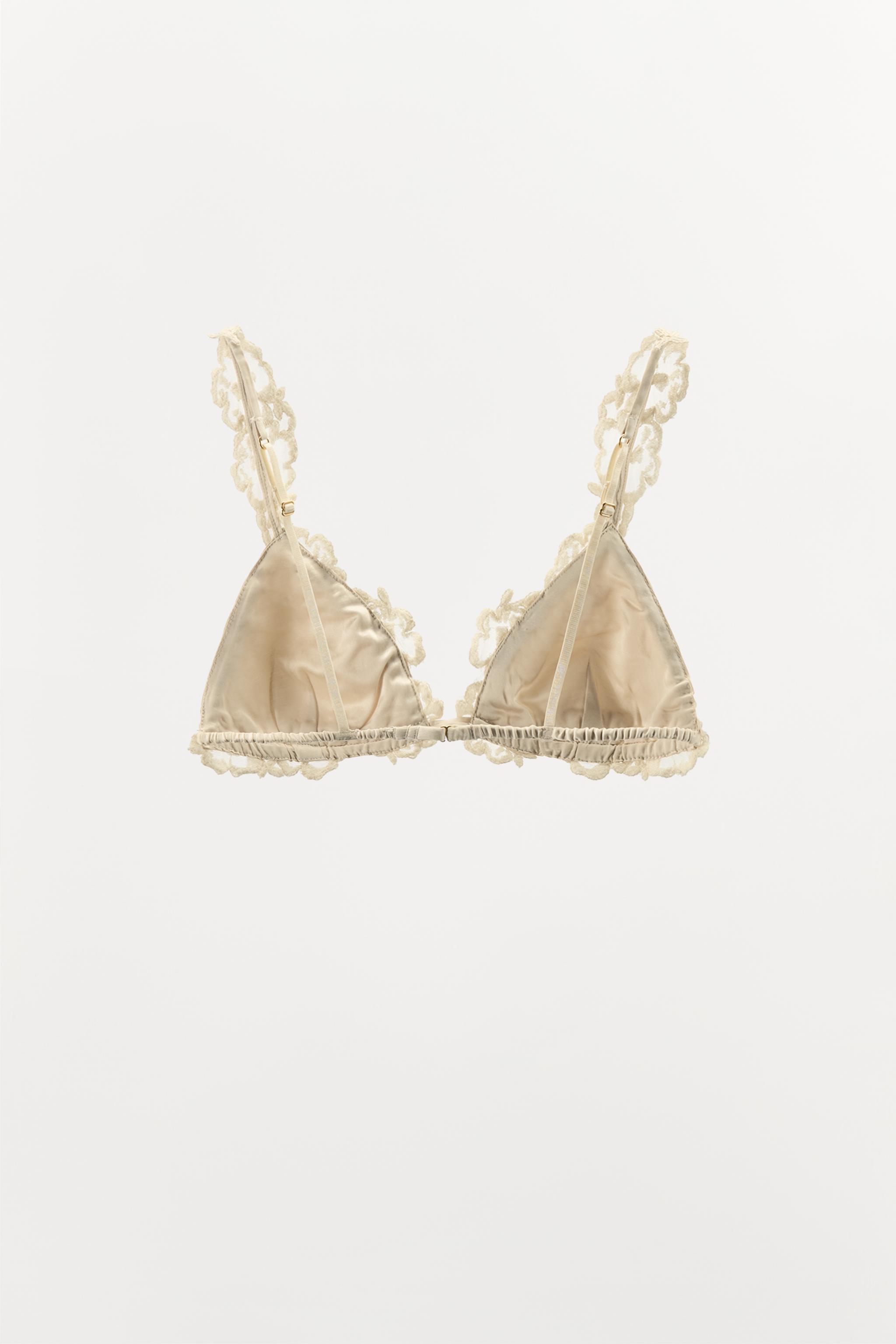 SOUTIEN-GORGE TRIANGLE DENTELLE FANTAISIE