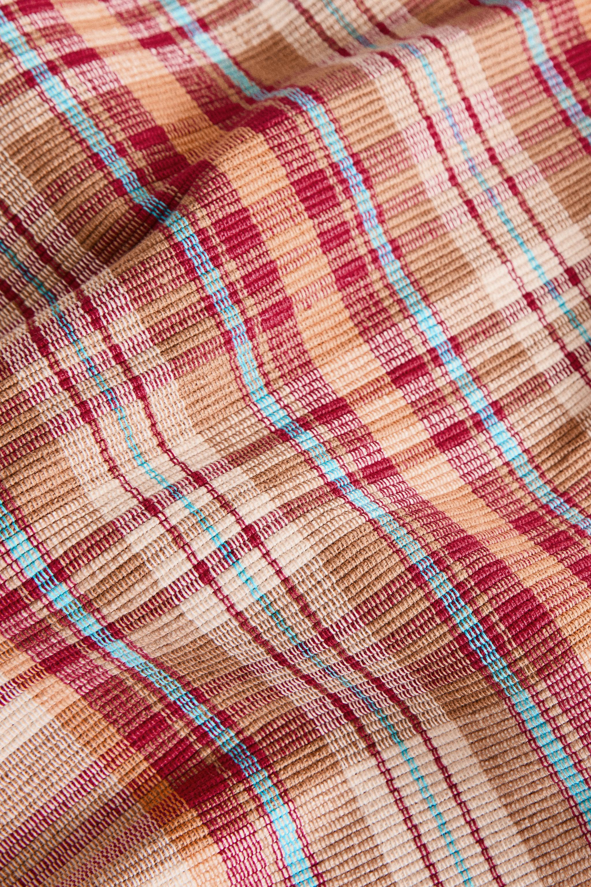 SET OF CHECK COTTON PLACEMATS (SET 2)