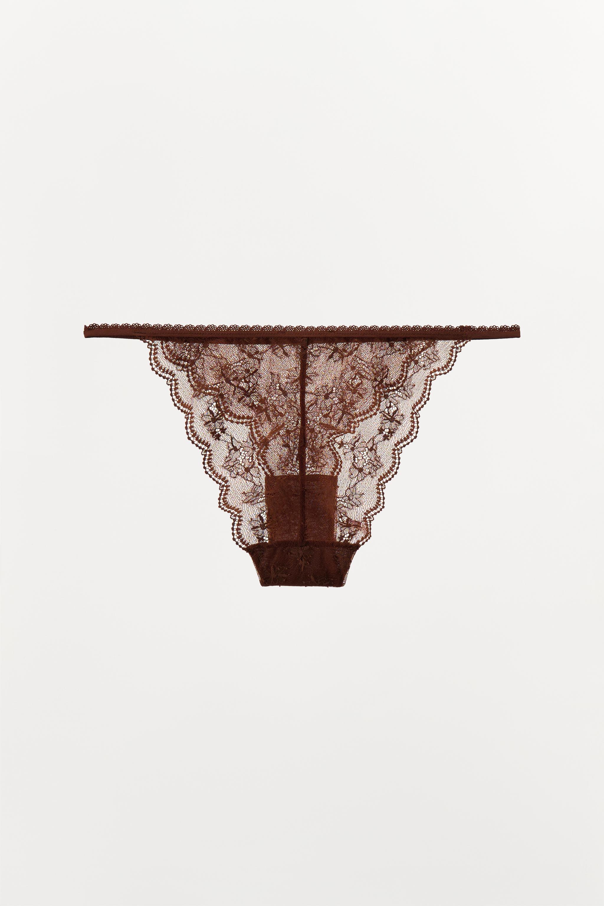 FLORAL LACE PANTIES