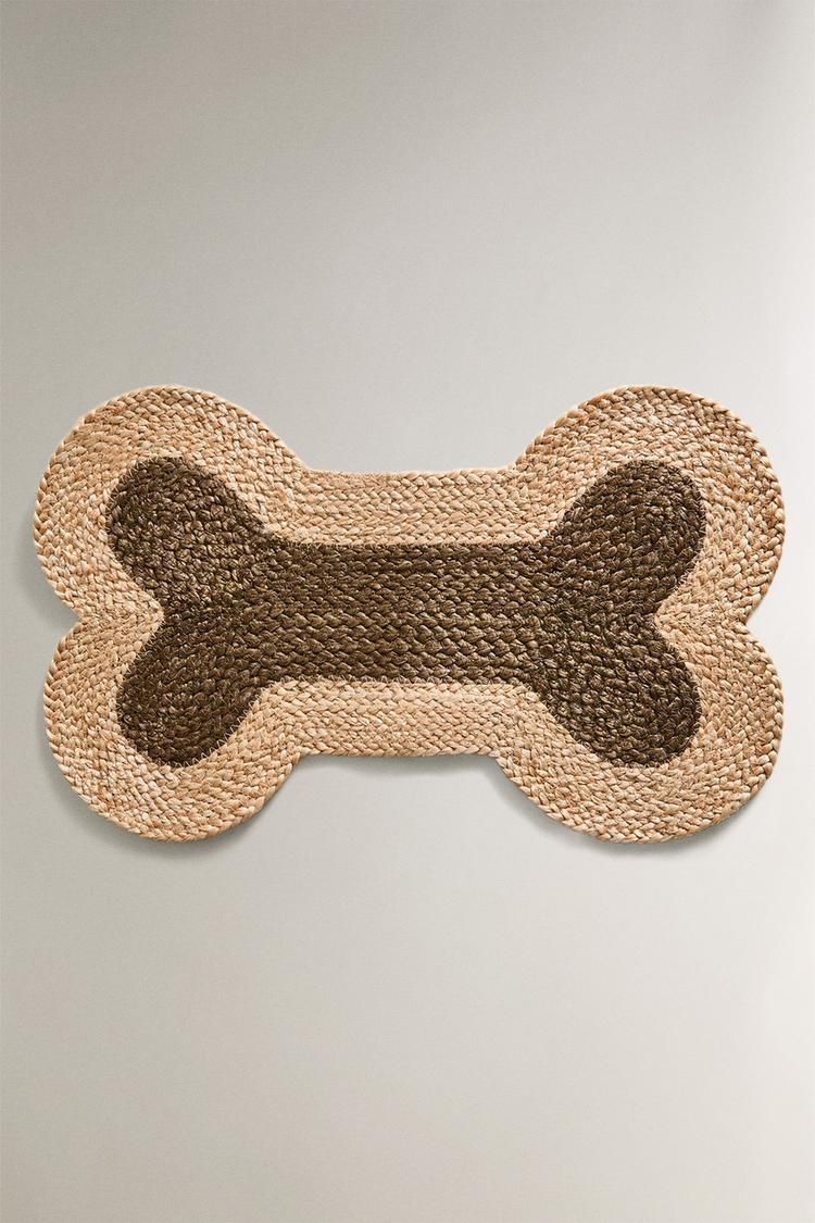 IUTE BONE PET RUG - Zara product image