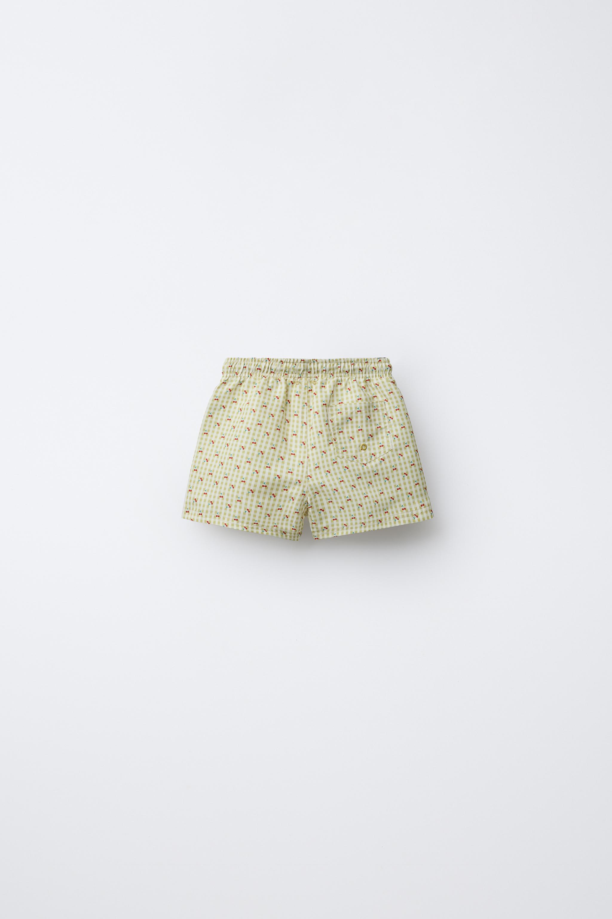 2-6 ANS/ SHORT DE BAIN CERISES
