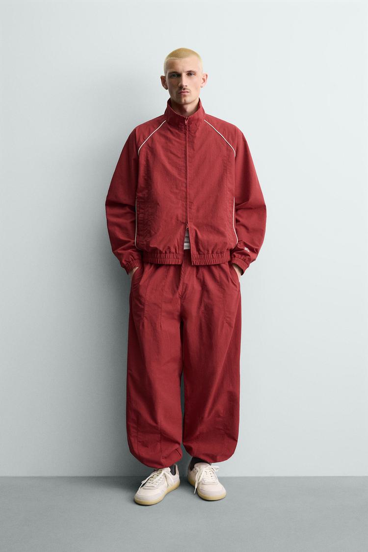 CONTRAST STRIPES TECHNICAL JOGGER PANTS - Zara product image