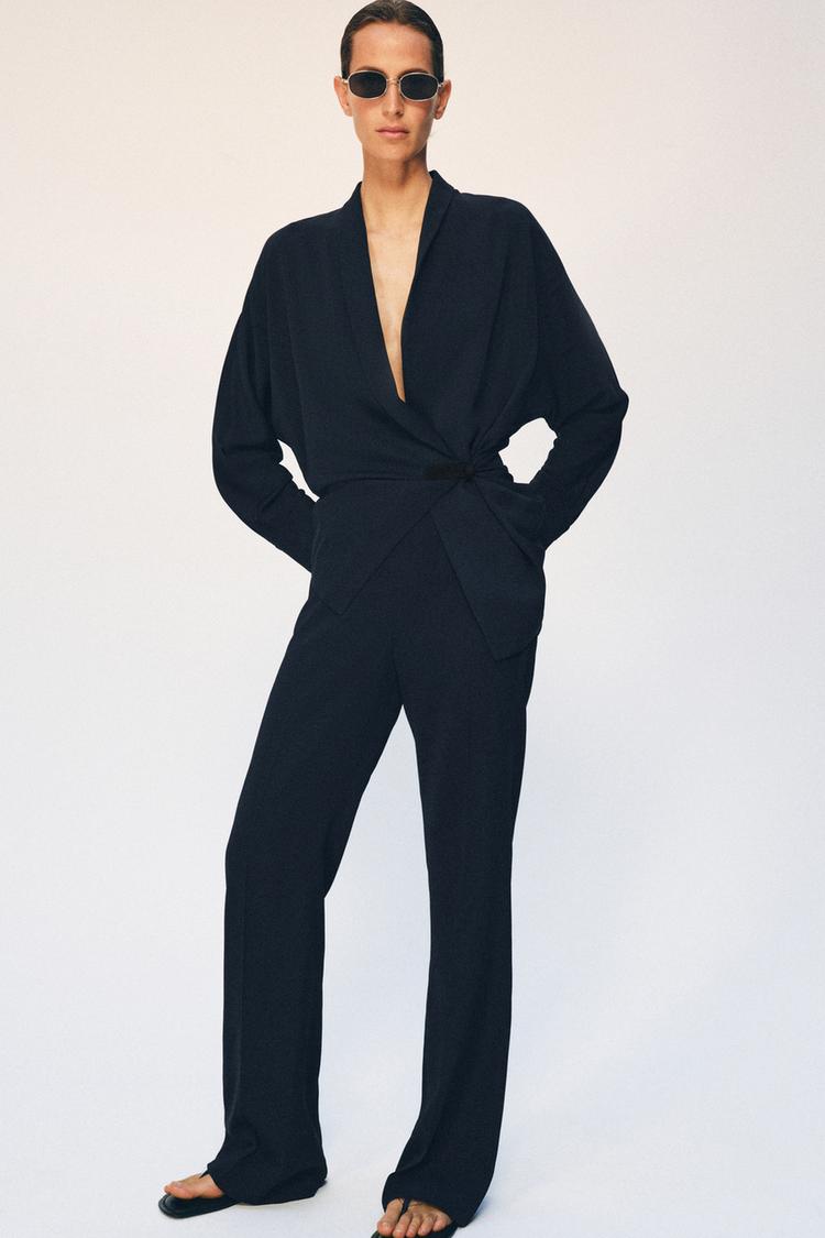 FLOWY ZW COLLECTION SHIRT - Zara product image