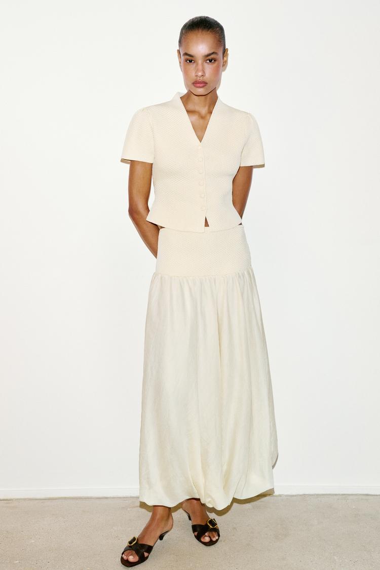 TEXTURED KNIT JACKET - Zara product image