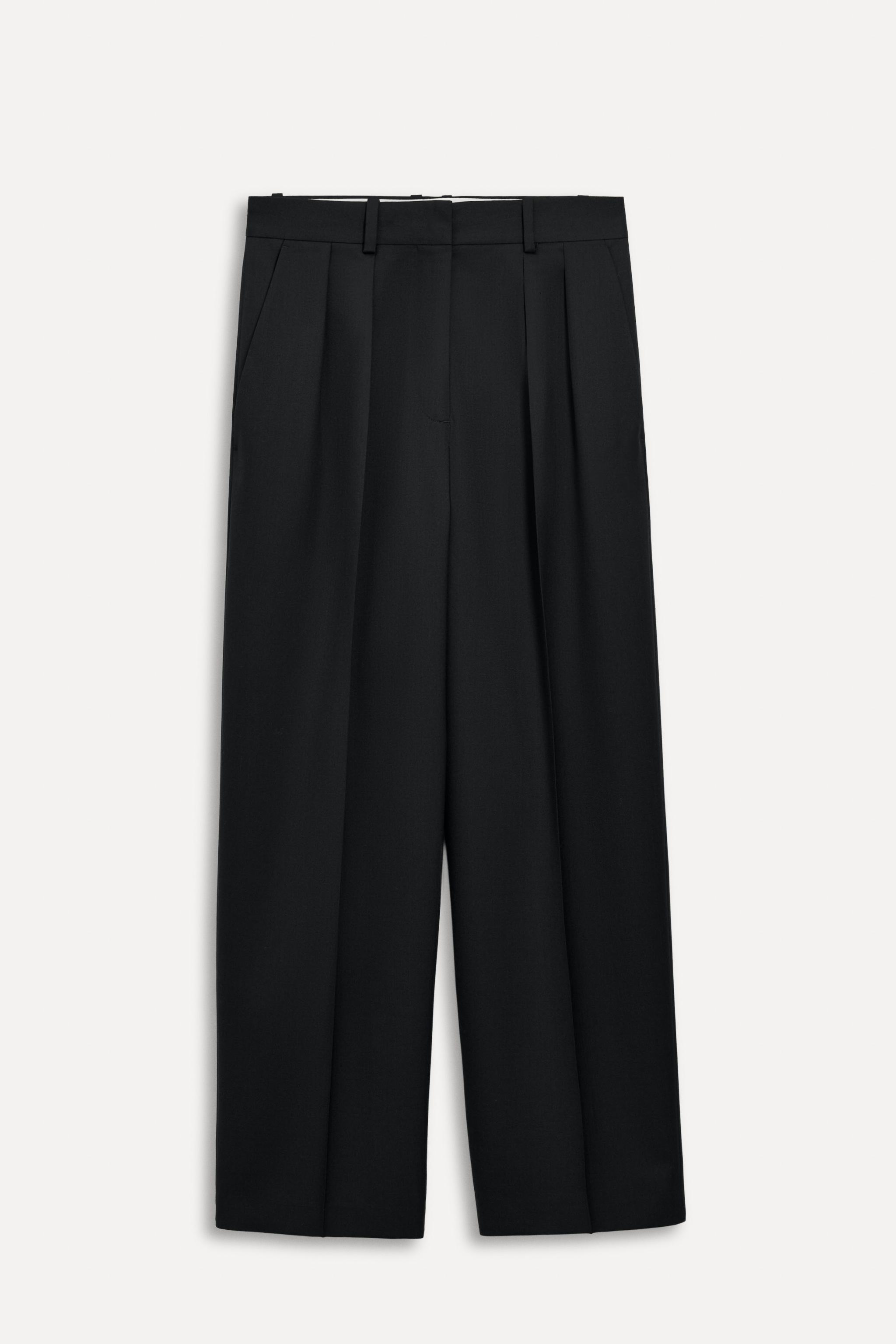 WOOL BLEND PANTS WITH DARTS 50TH ANNIVERSARY