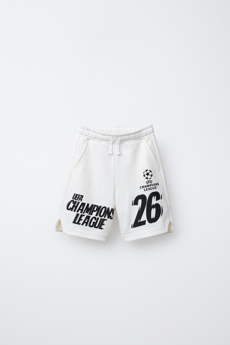 EMBOSSED UEFA CHAMPIONS LEAGUE ® SHORTS - Zara product image
