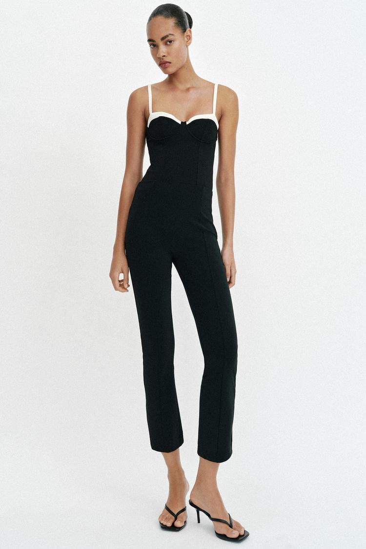 FLARE LEGGINGS WITH SEAM DETAIL - Zara product image