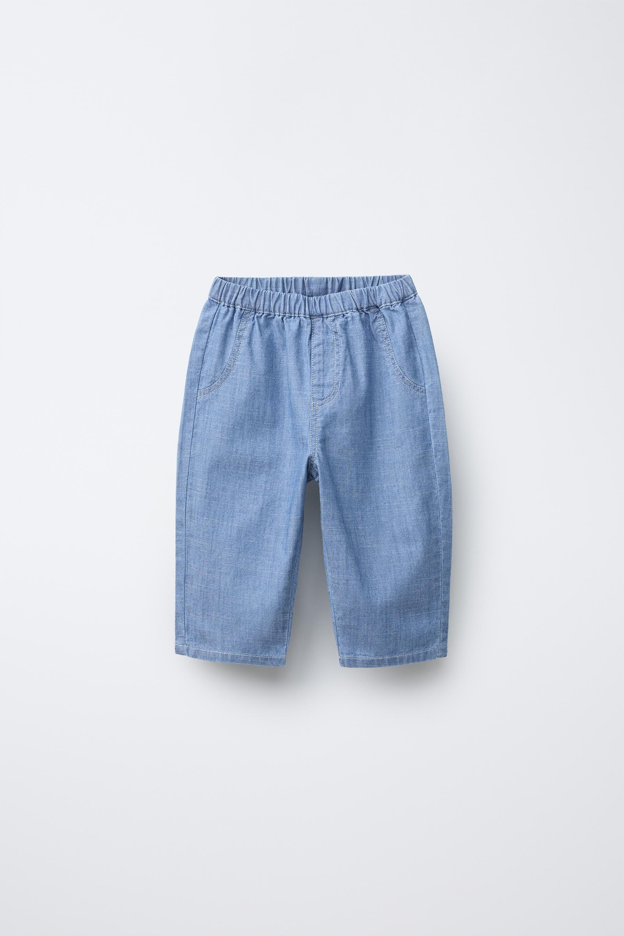 PANTALON DENIM BAGGY FLUIDE