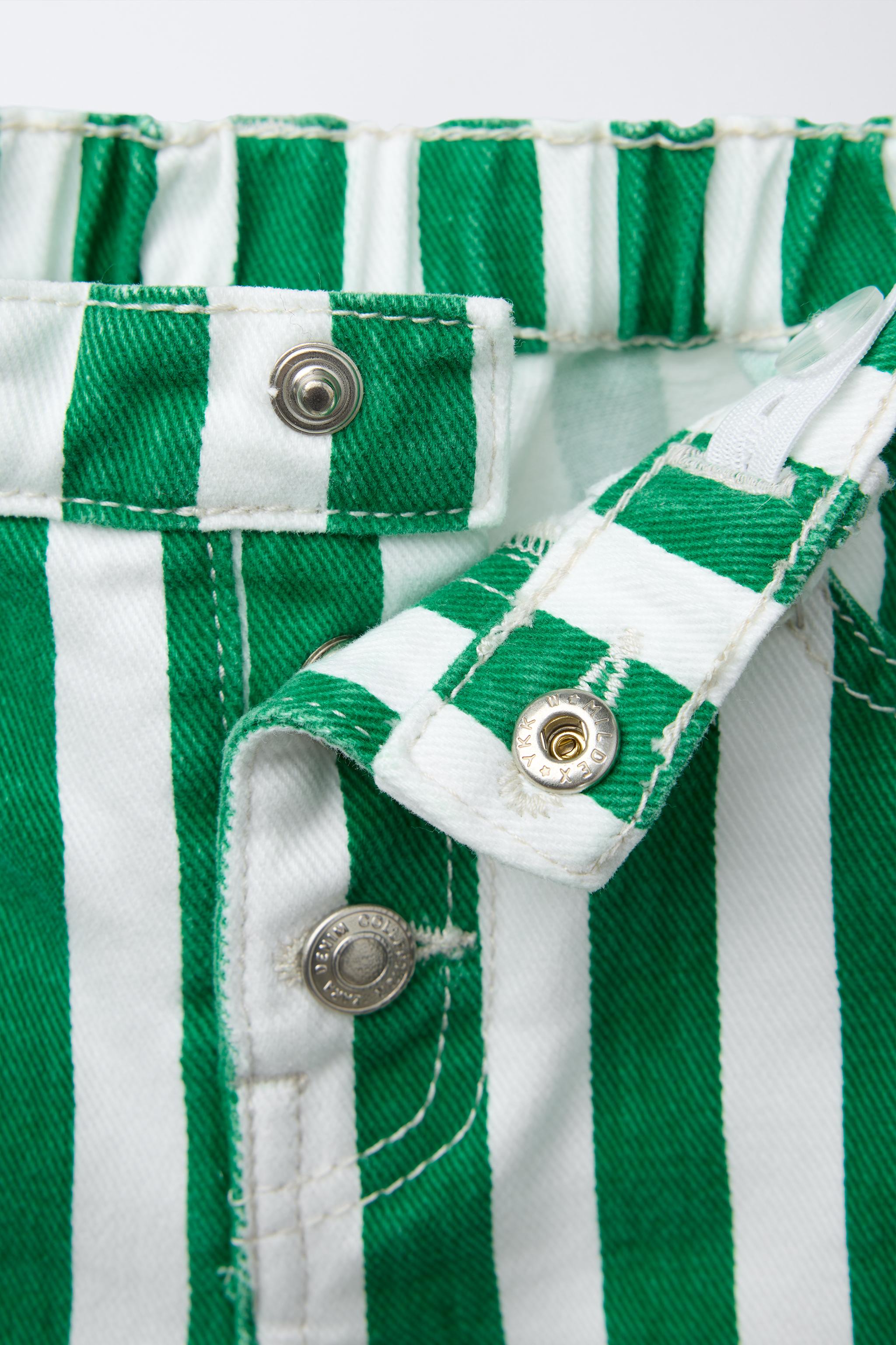 STRIPED DENIM SHORTS CASA LAWA © X ZARA KIDS