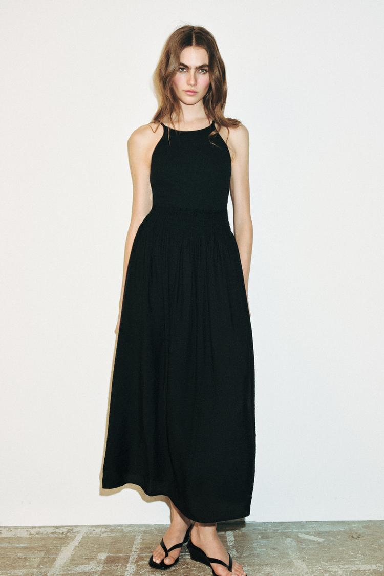 COMBINATION STRAP DRESS - Zara product image