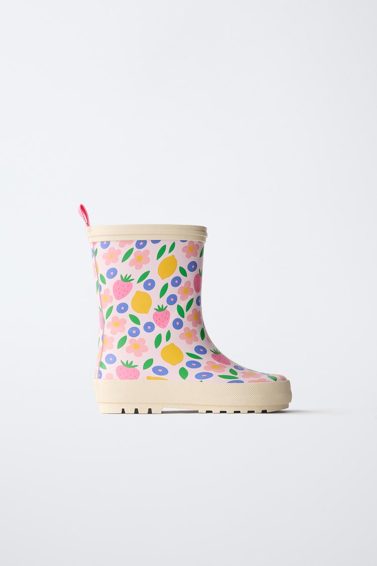 PRINTED RAIN BOOTS - Zara product image