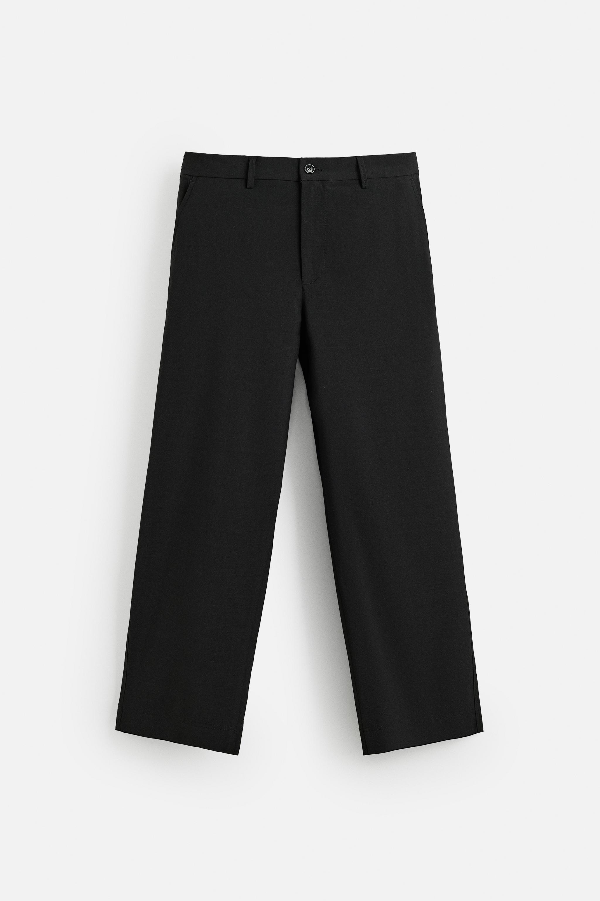 REGULAR FIT SUIT PANTS