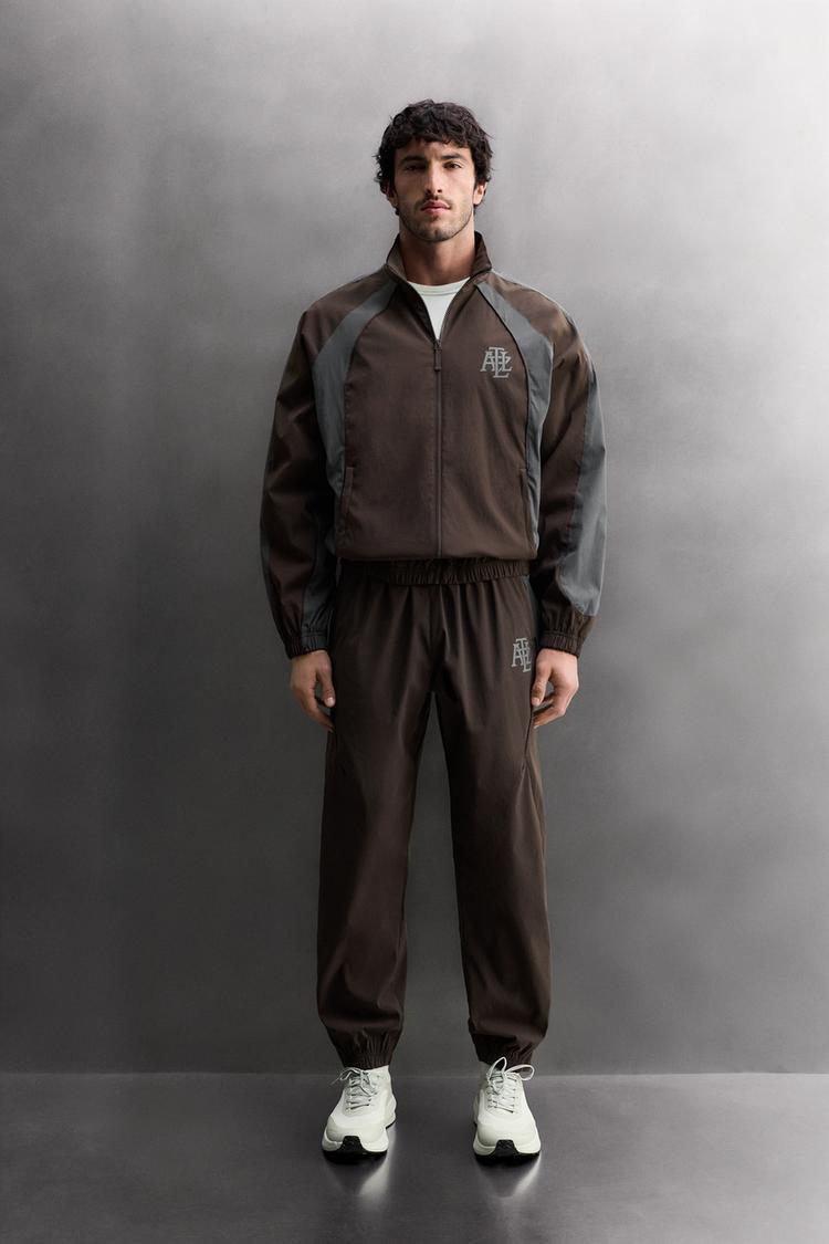 COLOR BLOCK TECHNICAL SOCCER PANTS - Zara product image