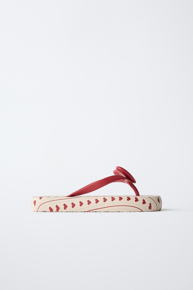 HEART POOL SLIDES - Zara product image
