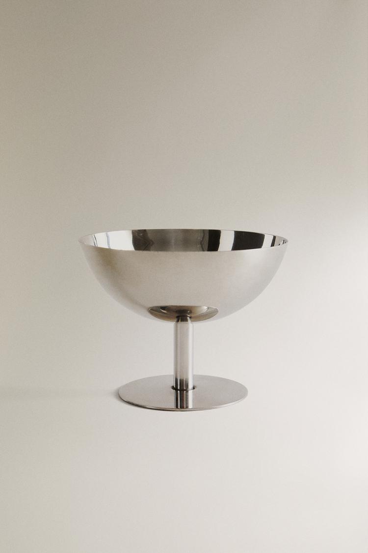 LOW STAINLESS STEEL ICE-CREAM CUP - Zara product image
