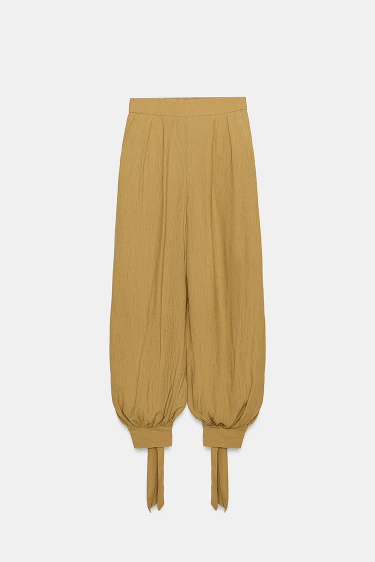 BOW BALLOON PANTS - Zara product image