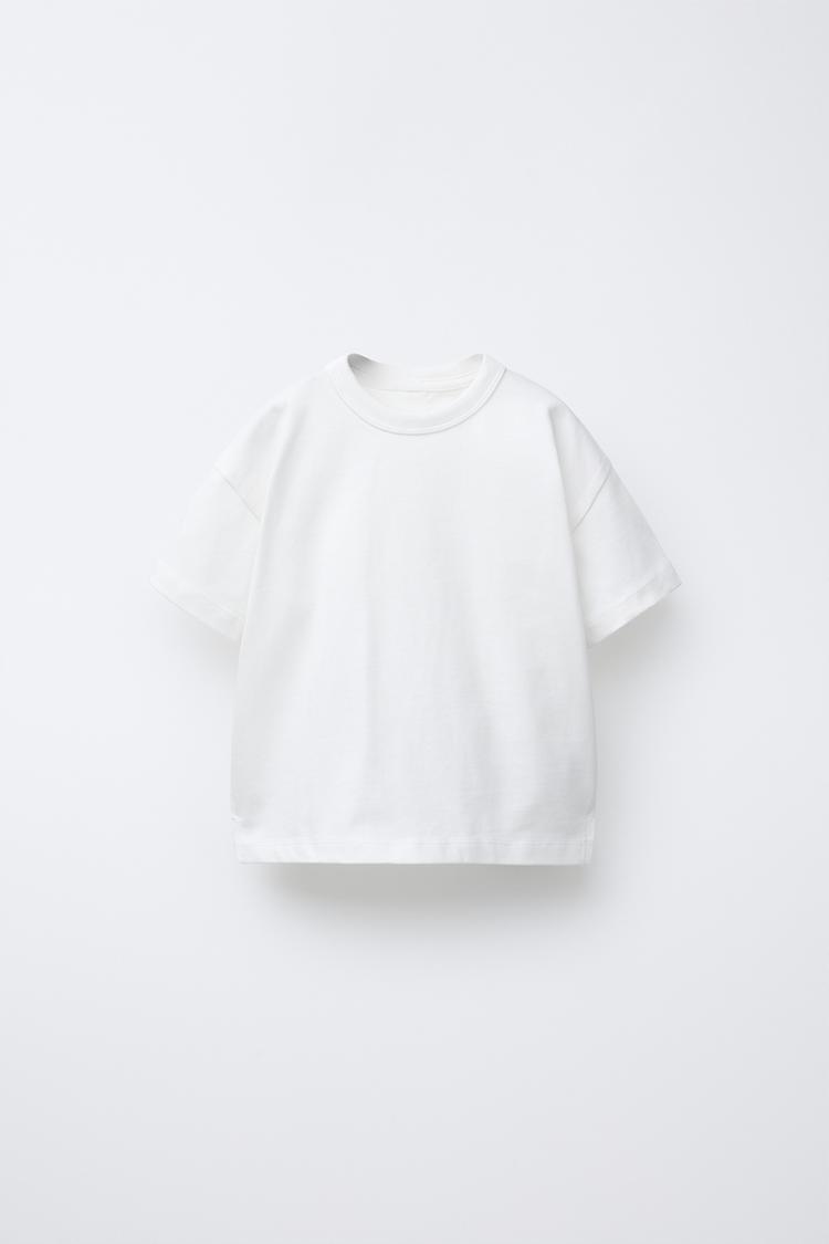 BASIC HEAVY WEIGHT T-SHIRT - Zara product image