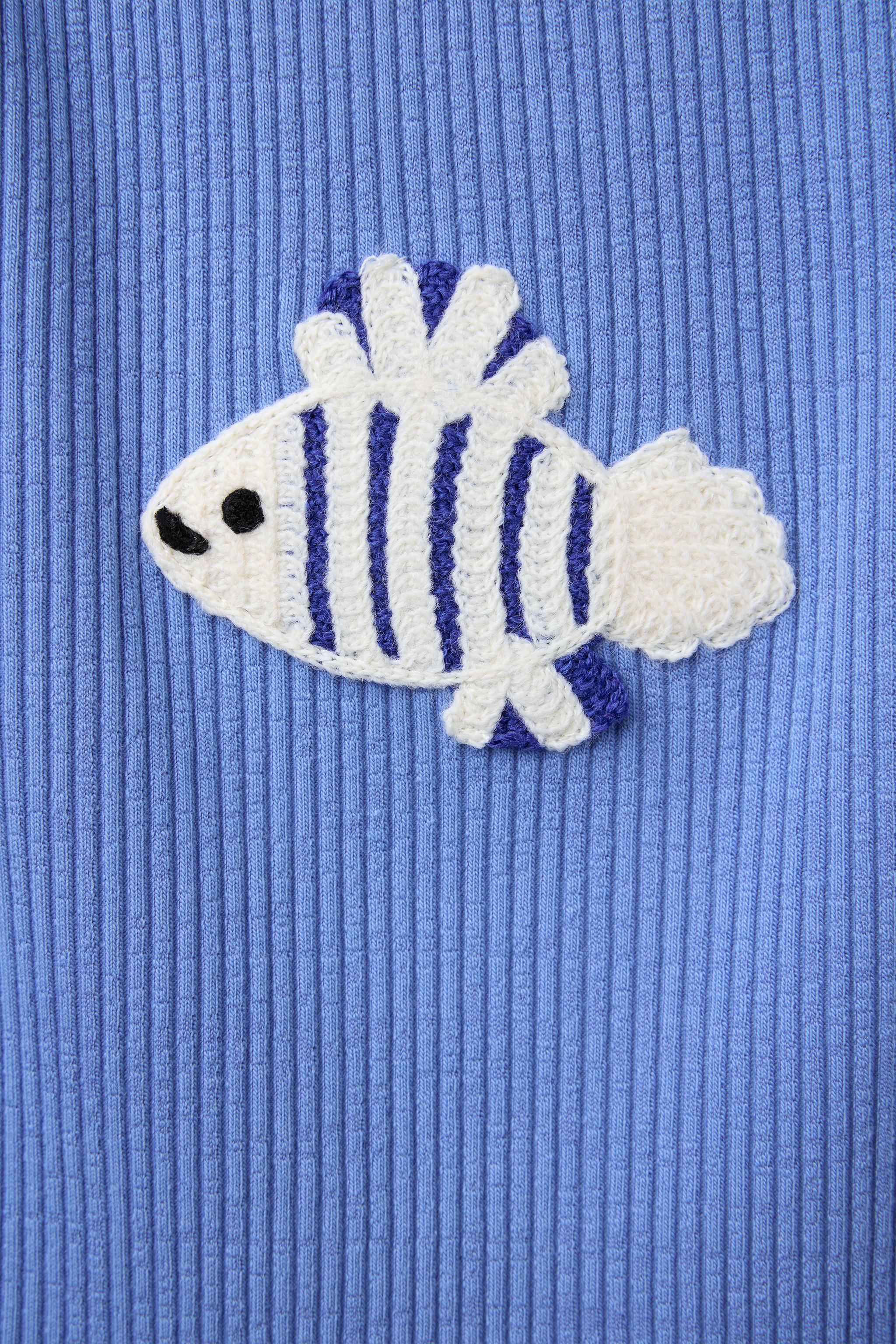 FISH KNOT RIB TOP